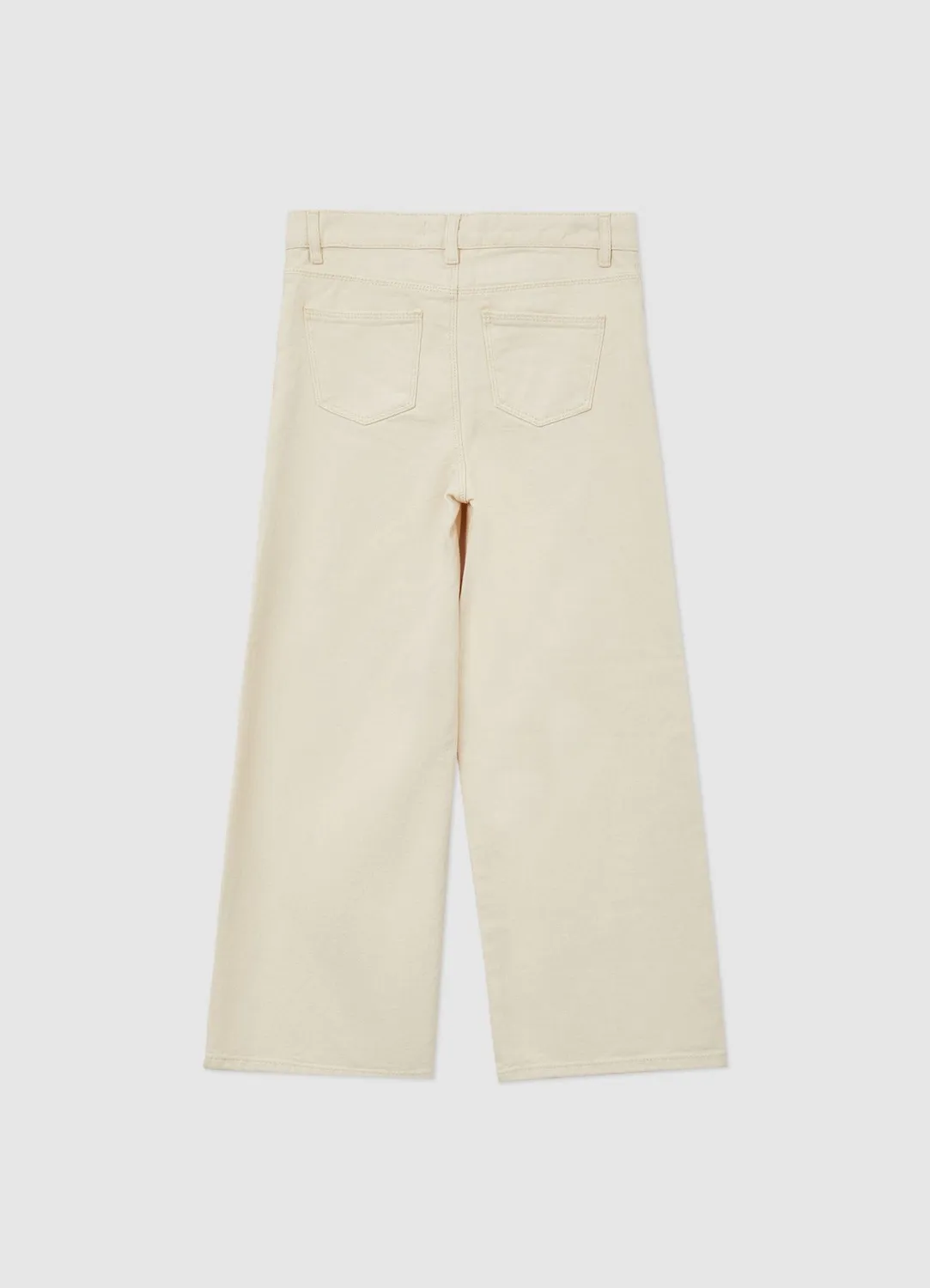 Calliope pantalon wide leg fille coton