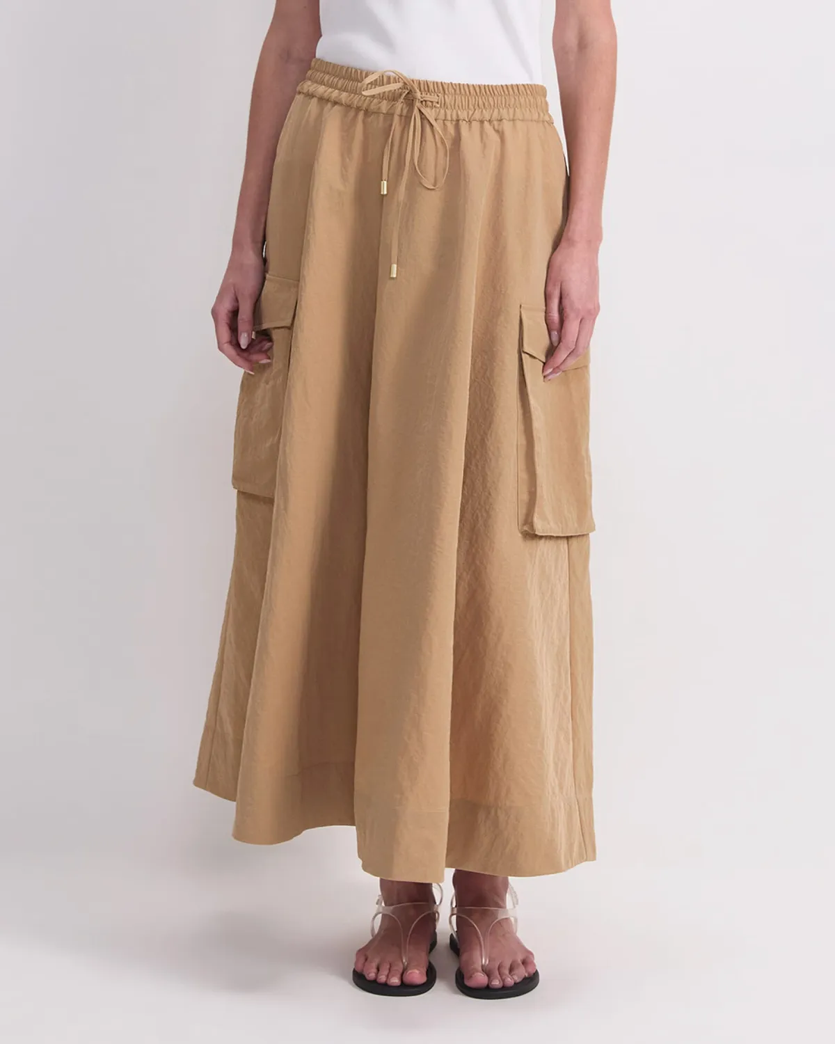 Sportscraft Tia Pocket Maxi jupe longue taille 6 à poches