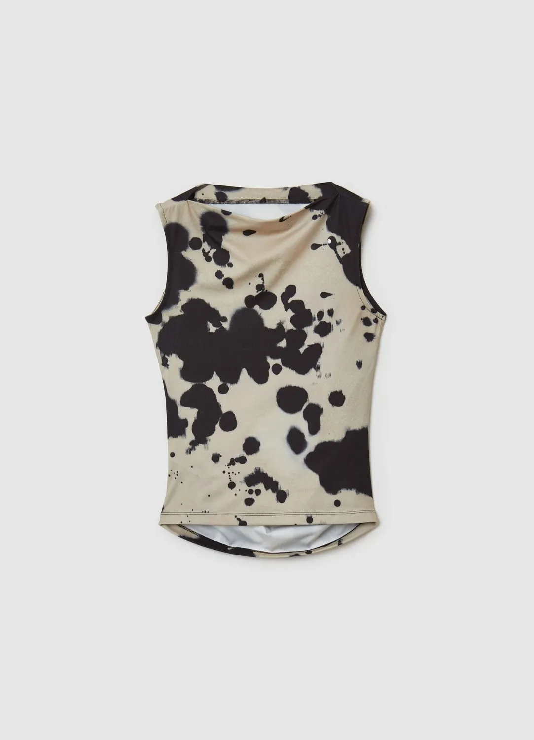 Calliope top débardeur fantaisie femme col rond