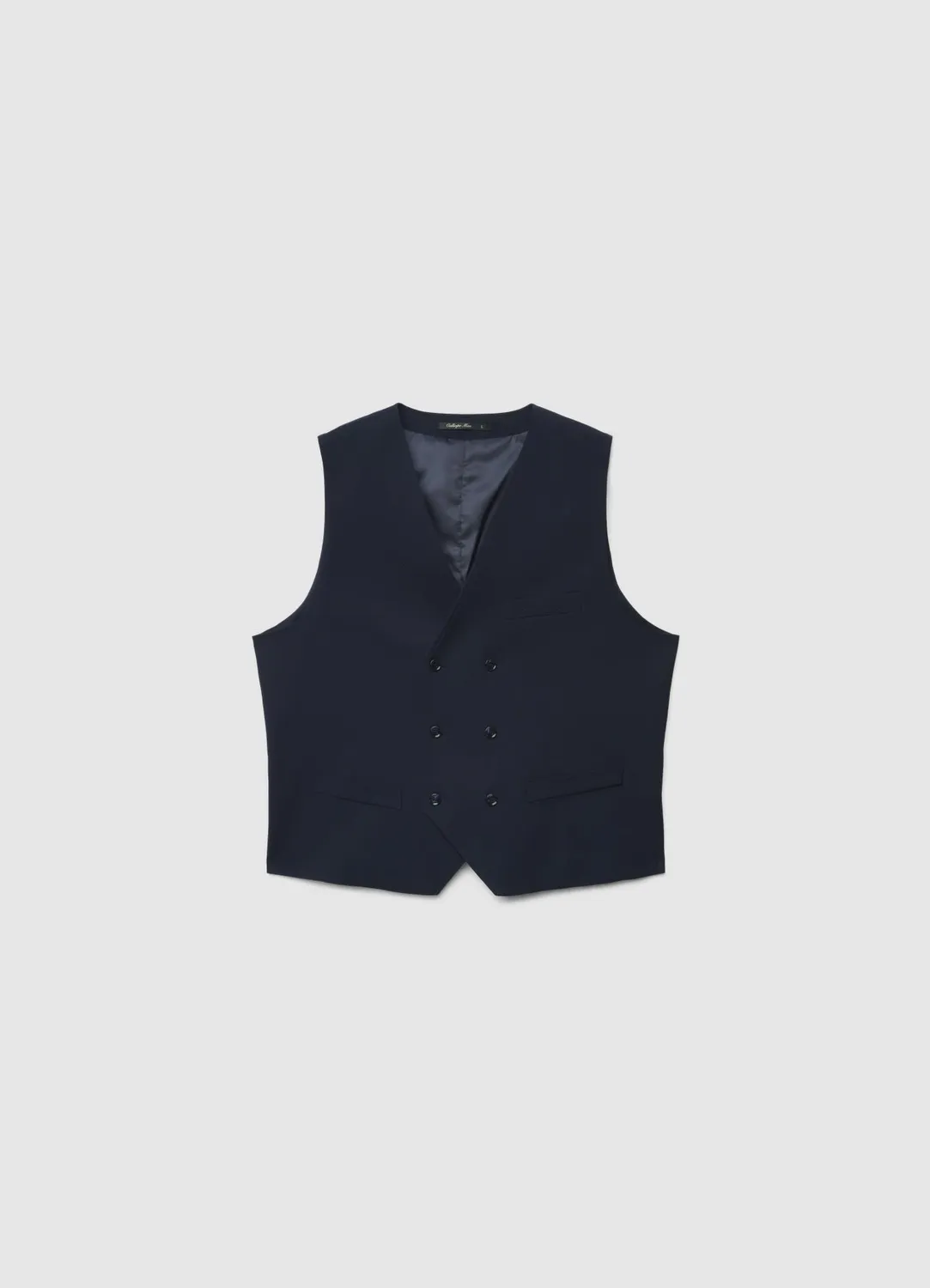 Calliope gilet double boutonnage homme col V
