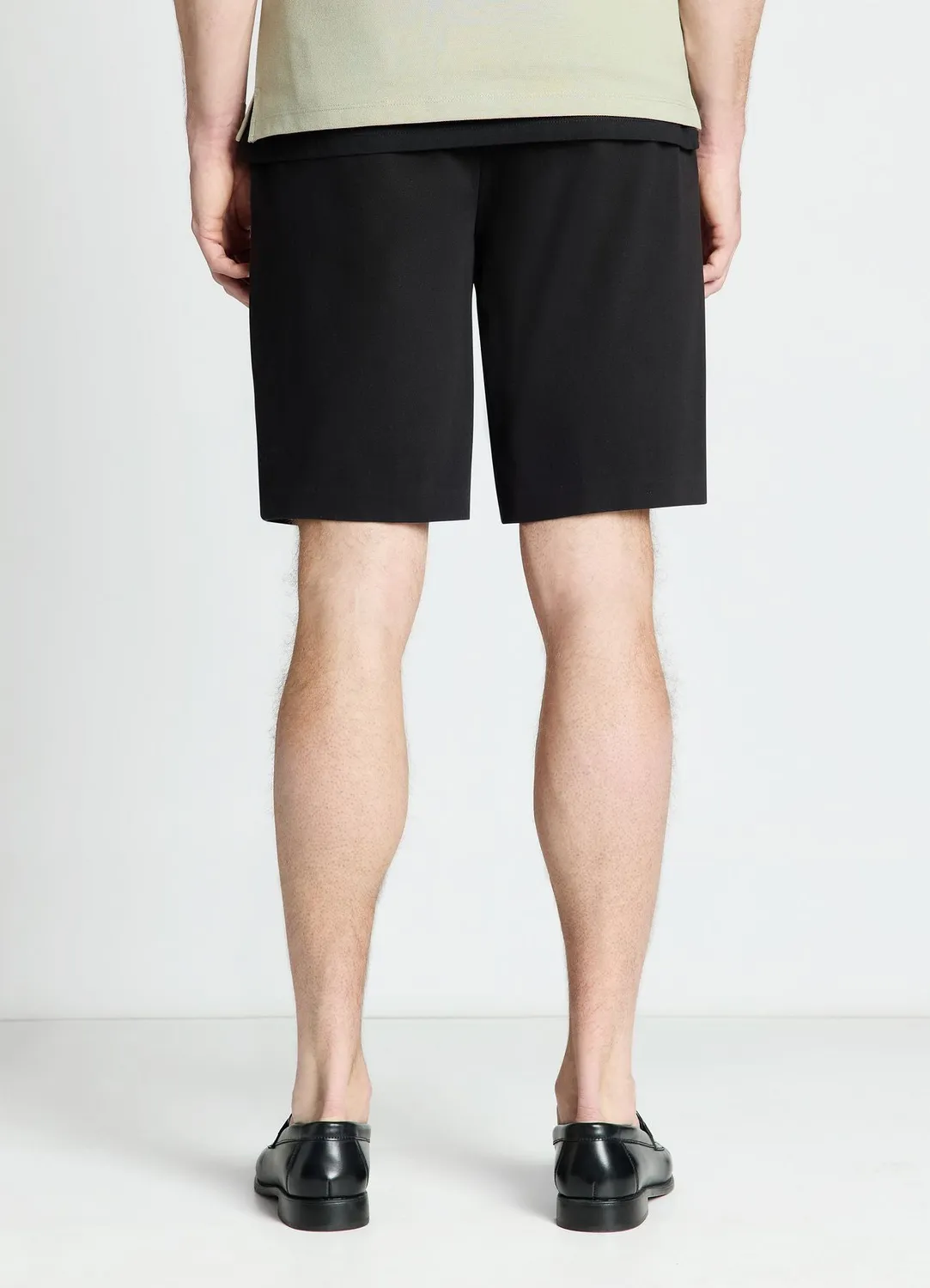 Calliope bermuda chino homme uni jambe large