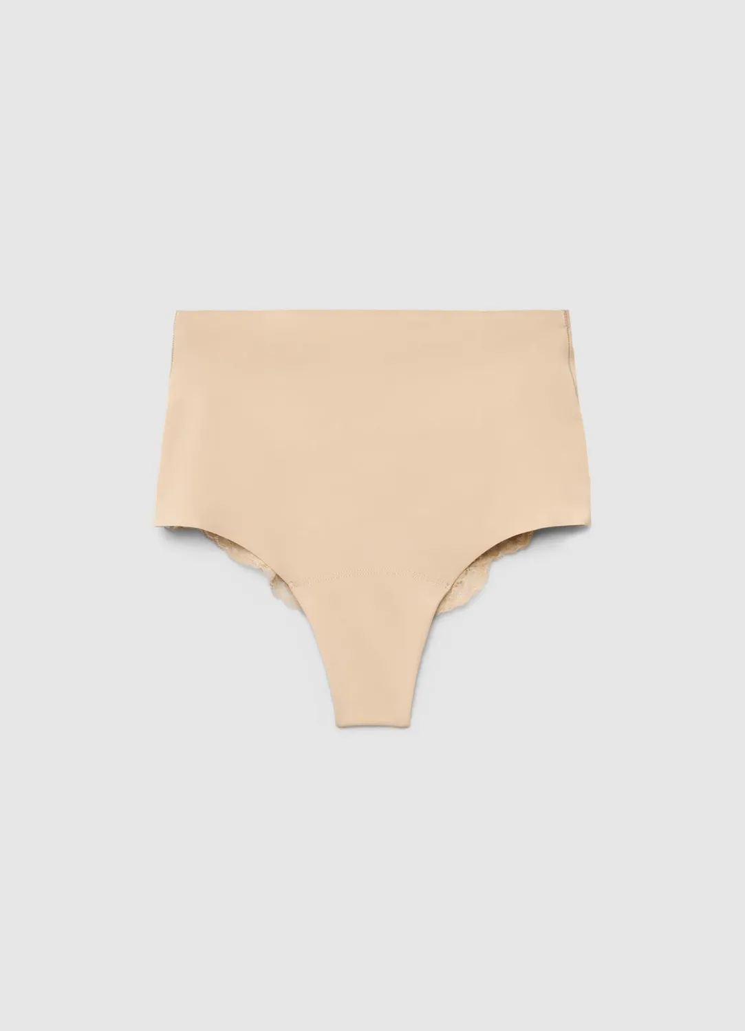Calliope slip gainant taille haute femme dentelle florale