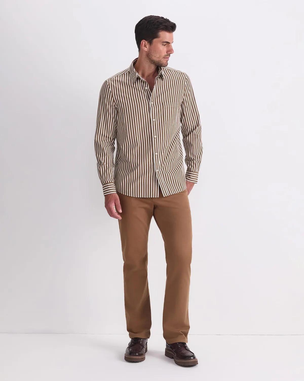 Sportscraft Ryan Stripe chemise homme rayée