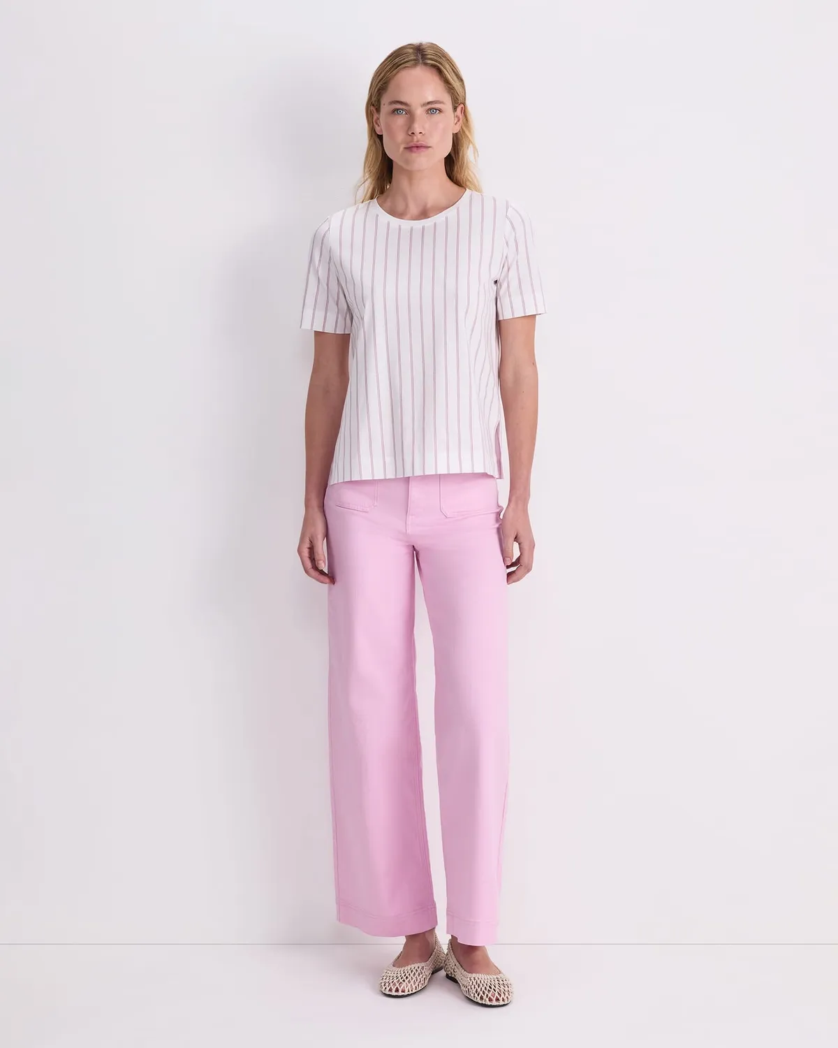 Sportscraft Kenzie Print Merc t-shirt coton
