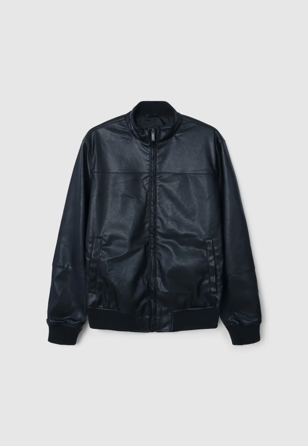 Calliope bomber simili cuir homme