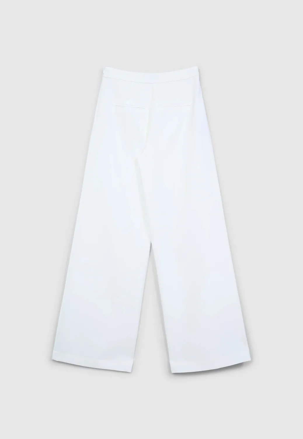 Calliope pantalon palazzo femme boutons dorés