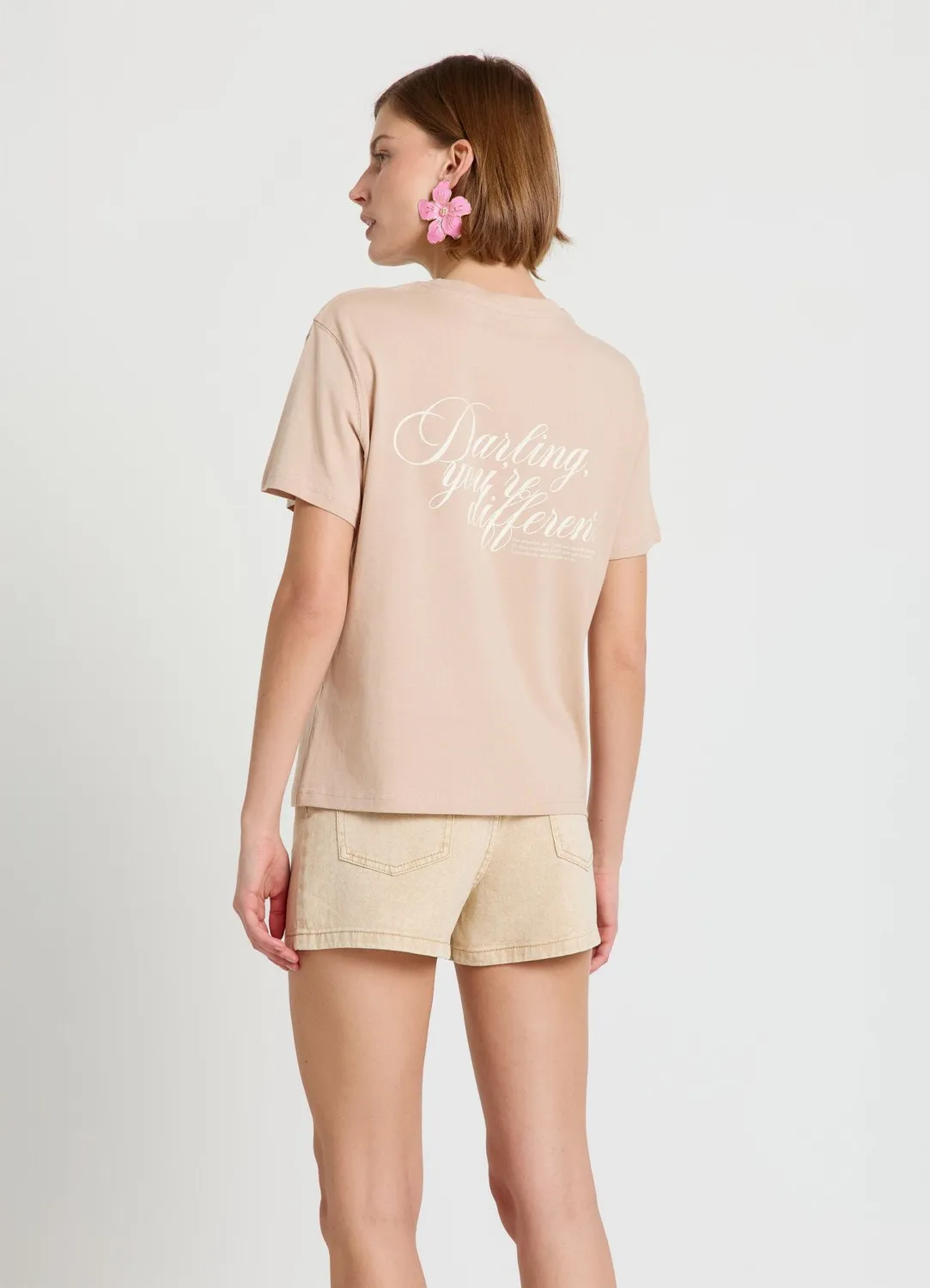Calliope Scritta T-shirt femme message imprimé