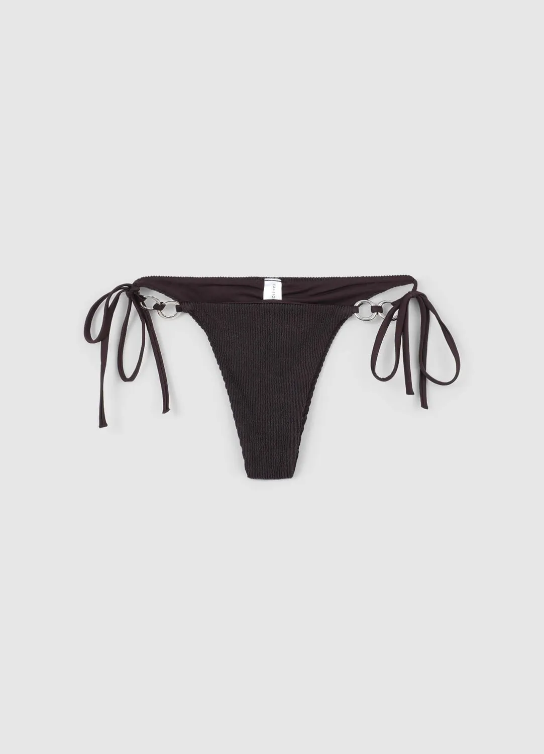 Calliope slip brésilien gaufré femme plage