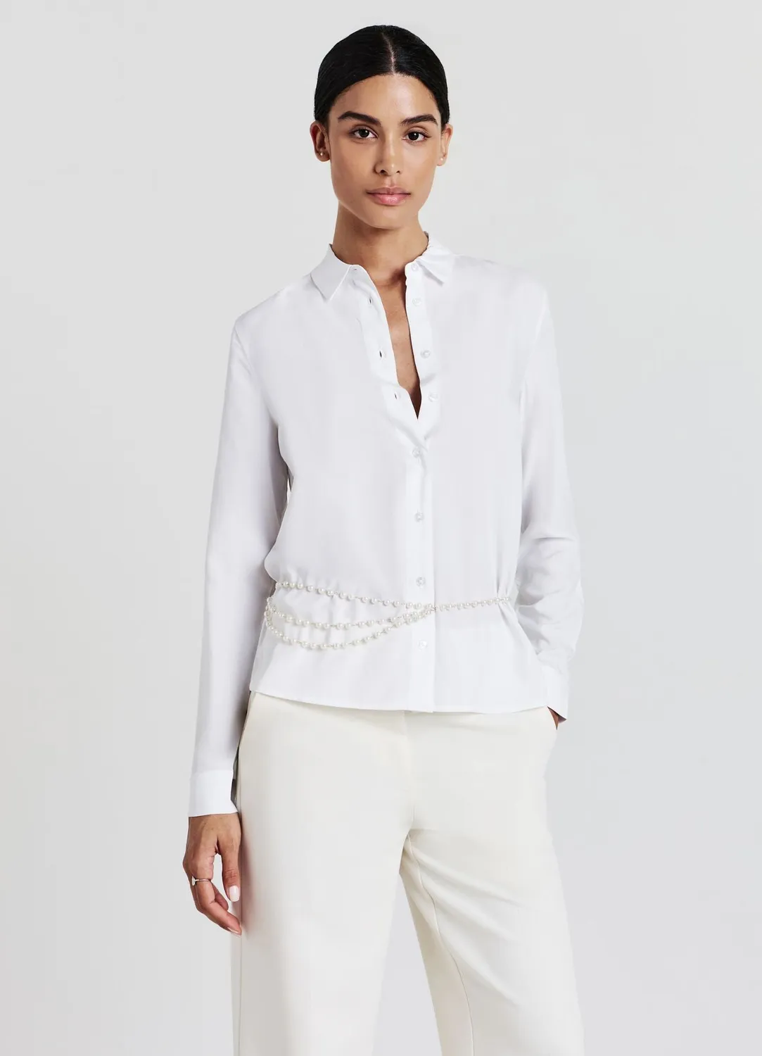 Calliope chemise femme manches longues viscose