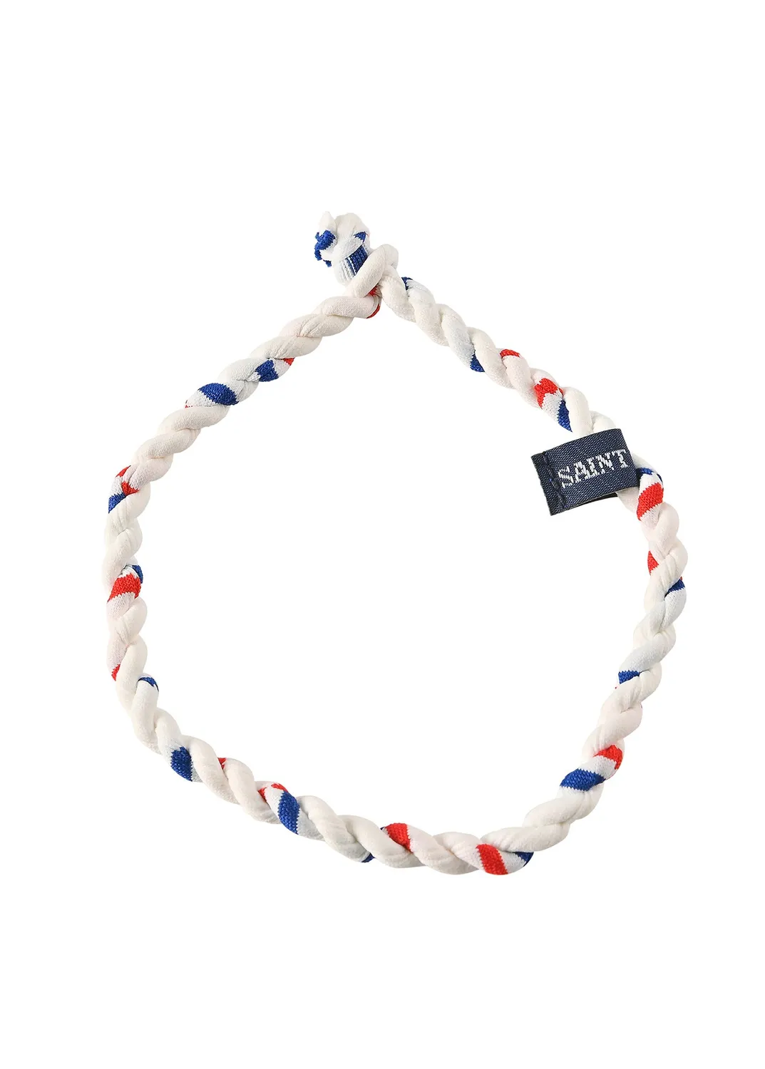 Saint James Obaba bracelet tissu recyclé neige/gitane/tulipe