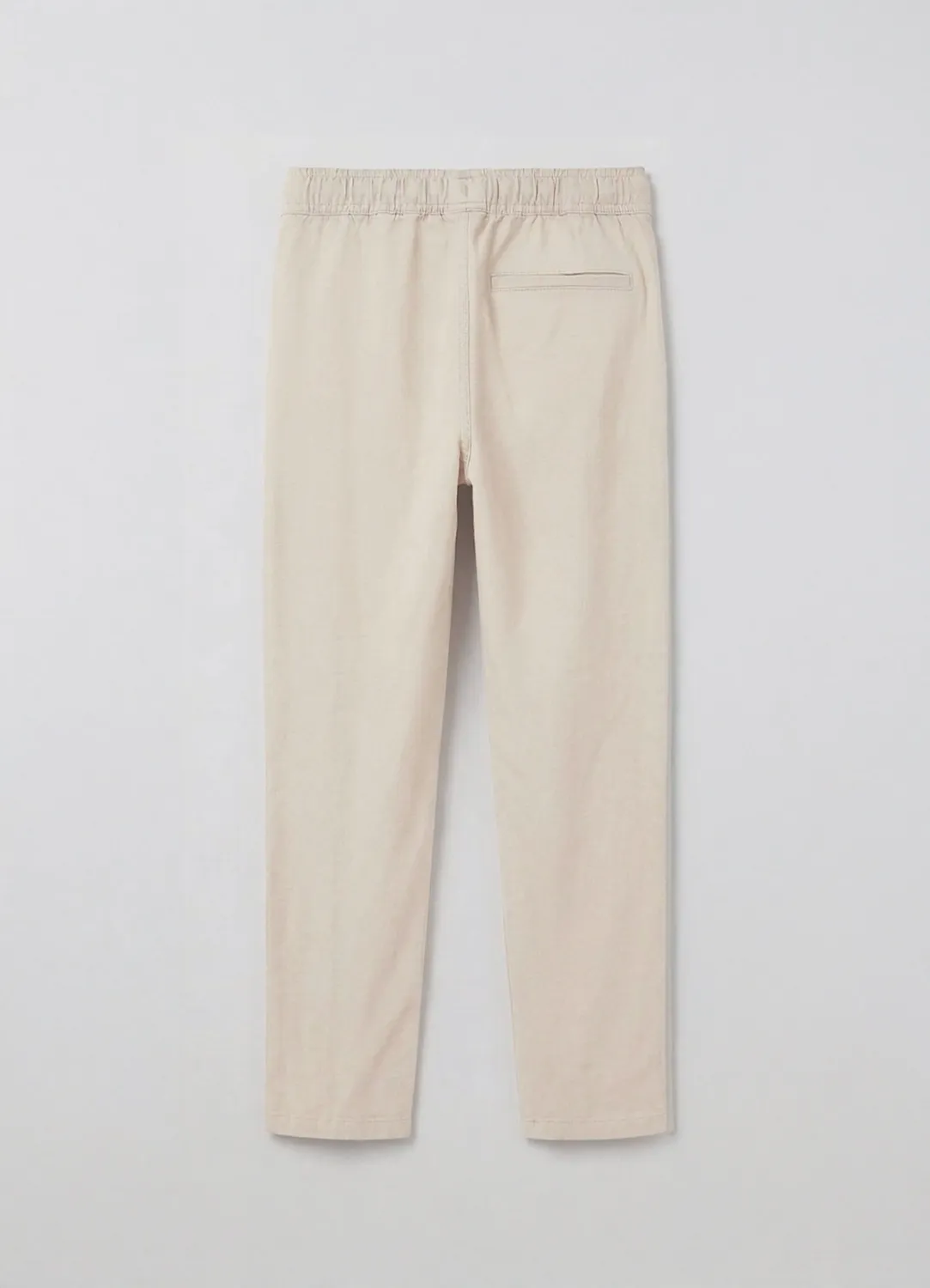 Calliope Pantalon jogger chino garçon uni cordon