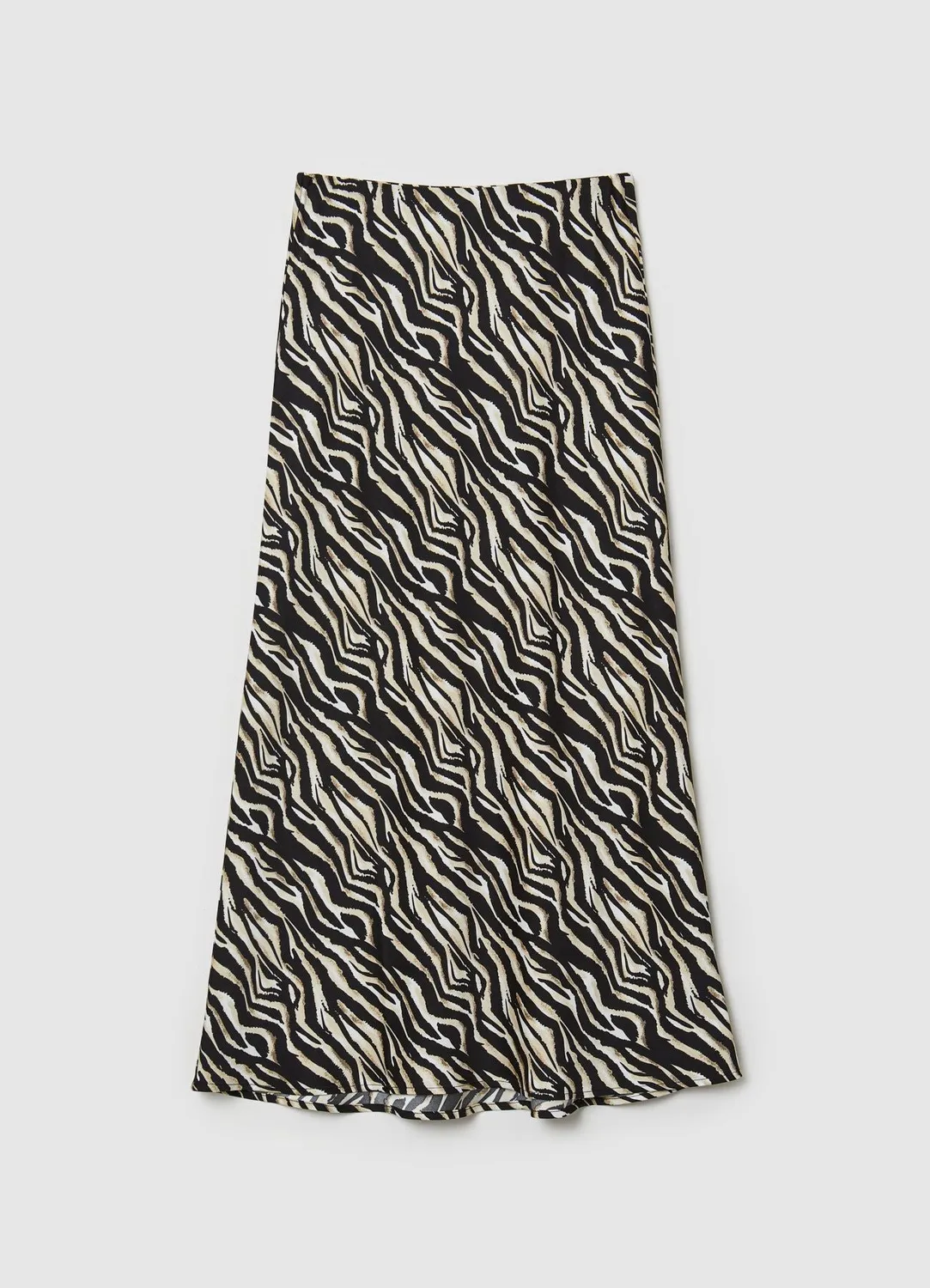 Calliope jupe midi femme satin animalier