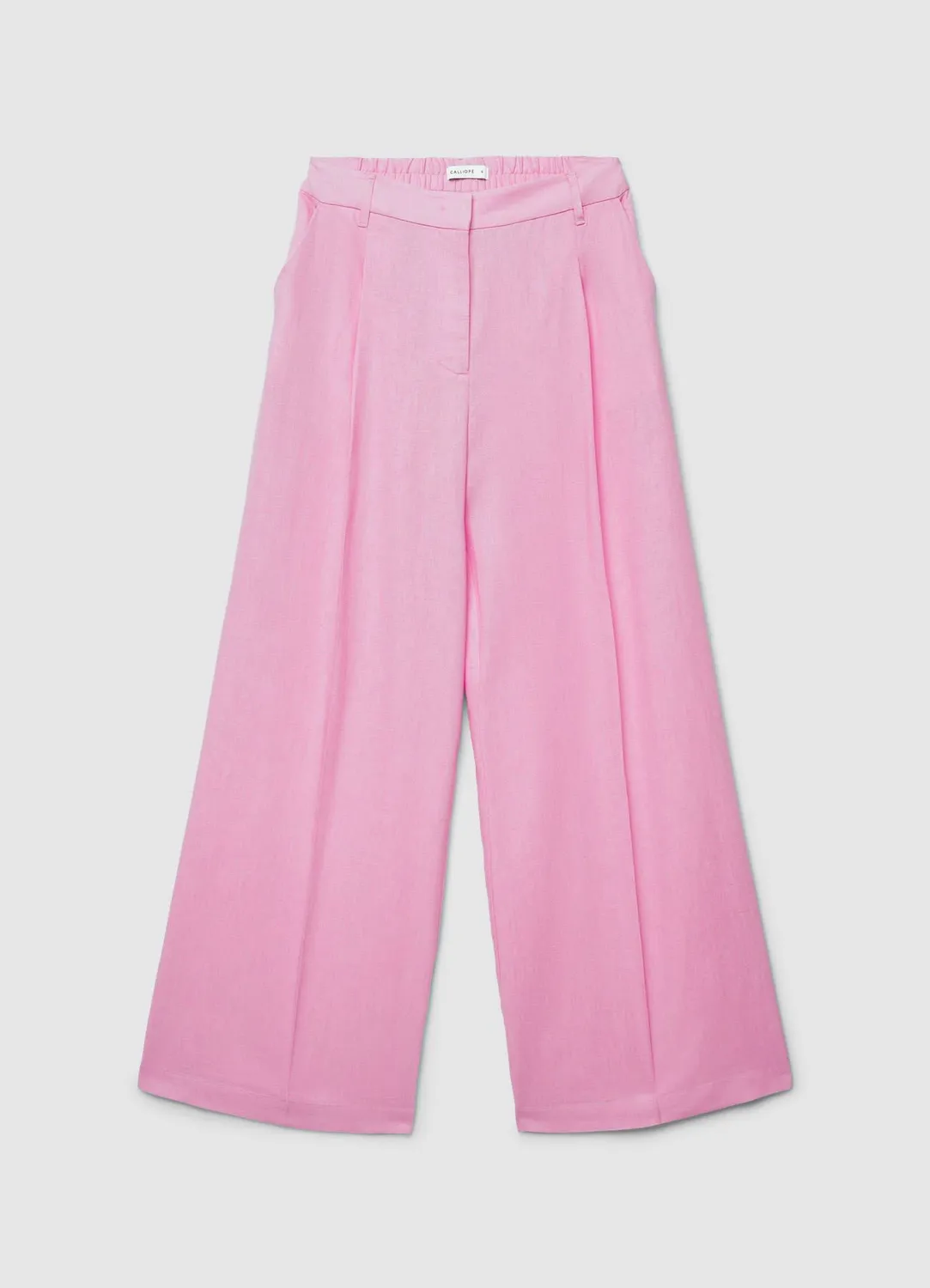 Calliope pantalon palazzo femme taille élastique