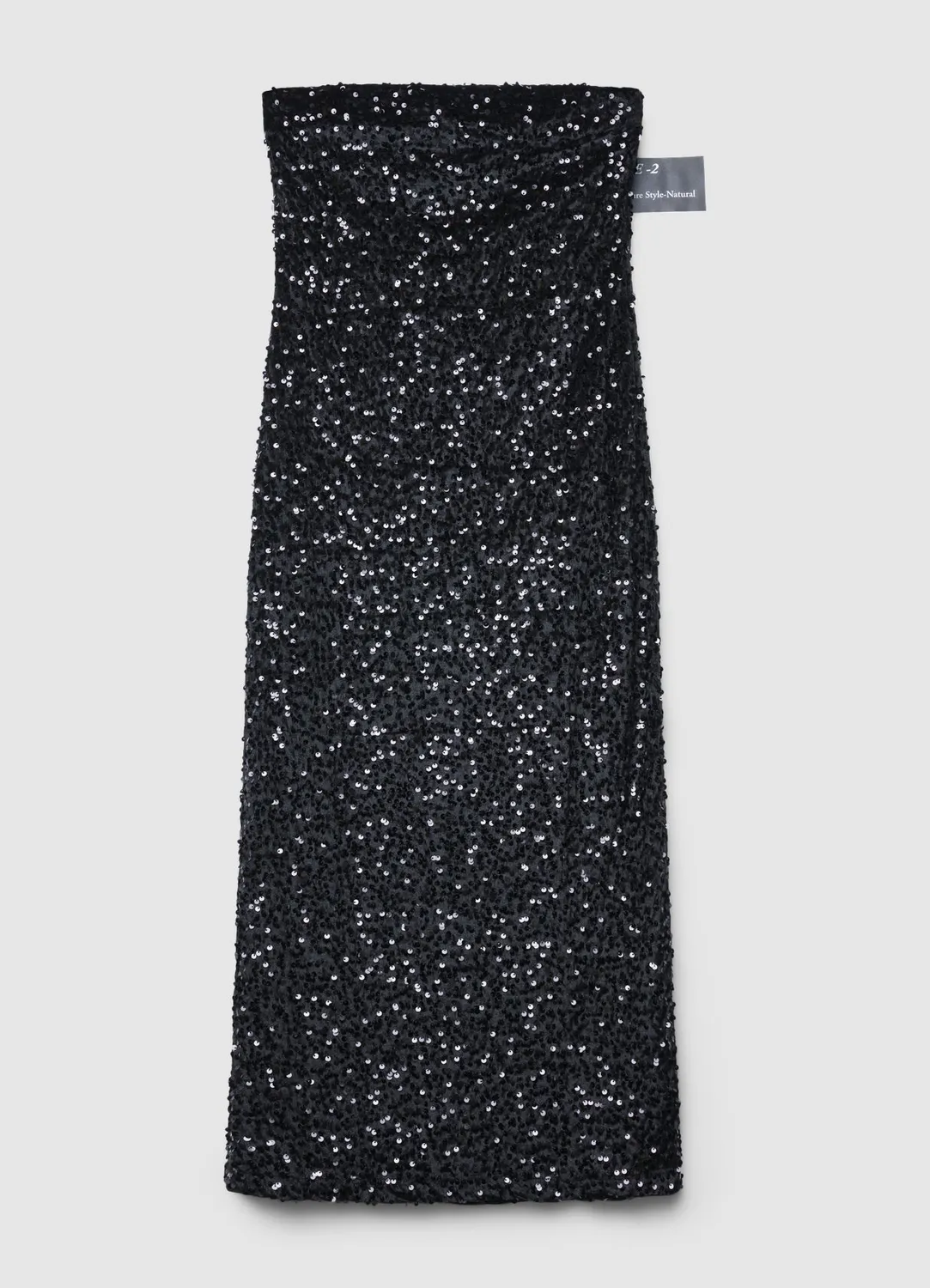 Calliope Atelier robe longue femme bustier paillettes