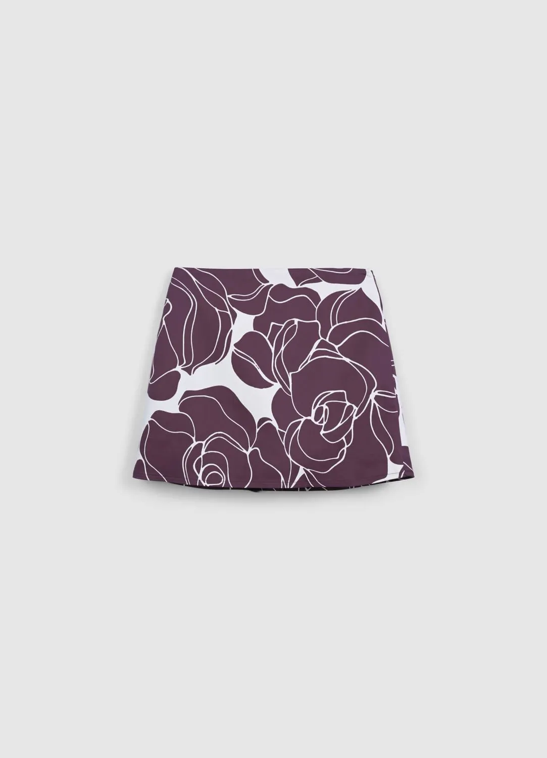 Calliope jupe-culotte femme a motif regular