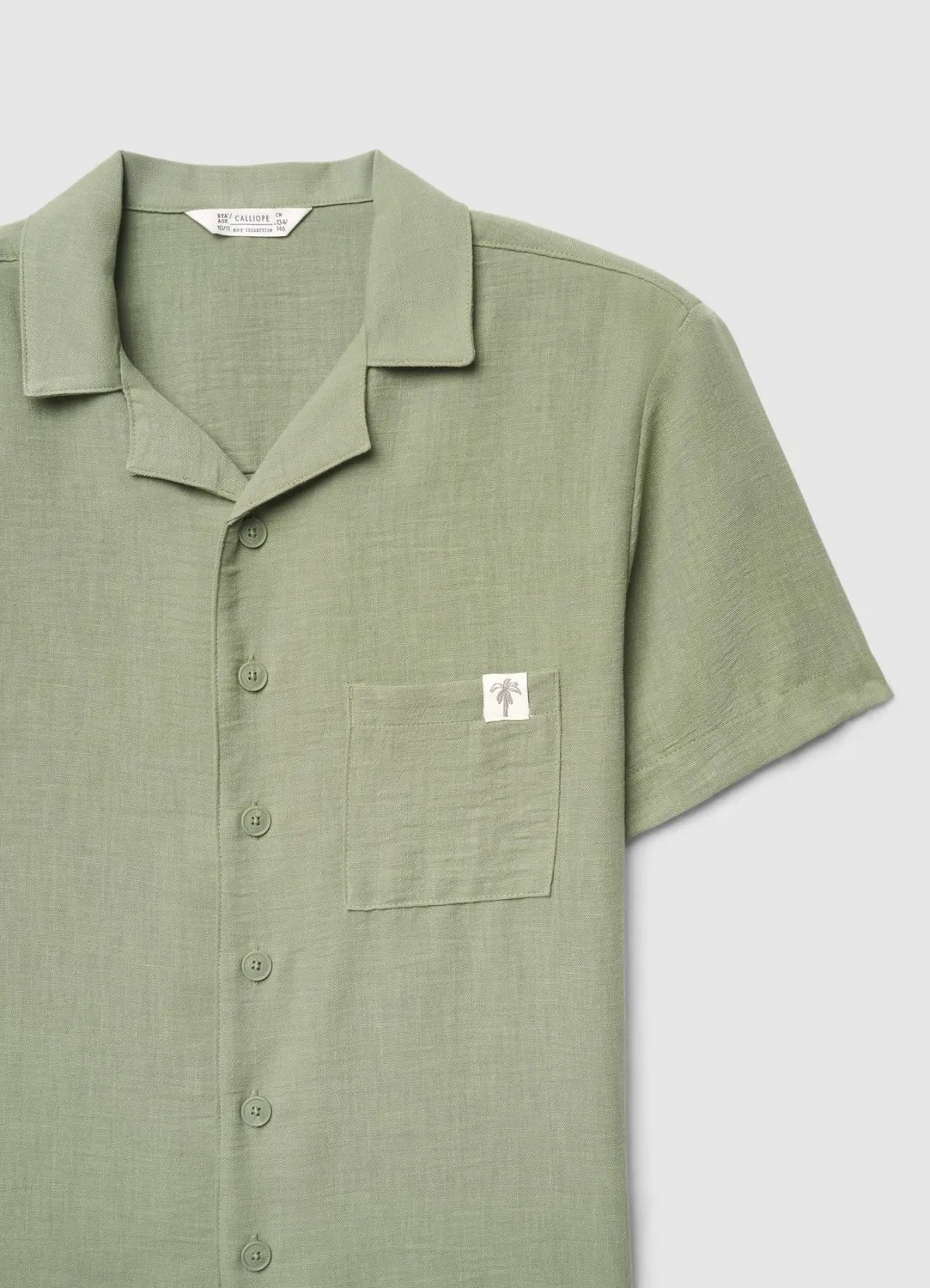 Calliope chemise garçon poche poitrine 10-11 ans