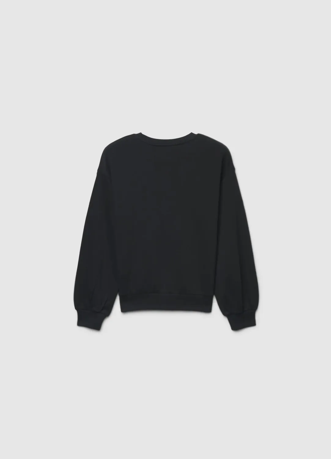 Calliope sweat col rond femme perles devant
