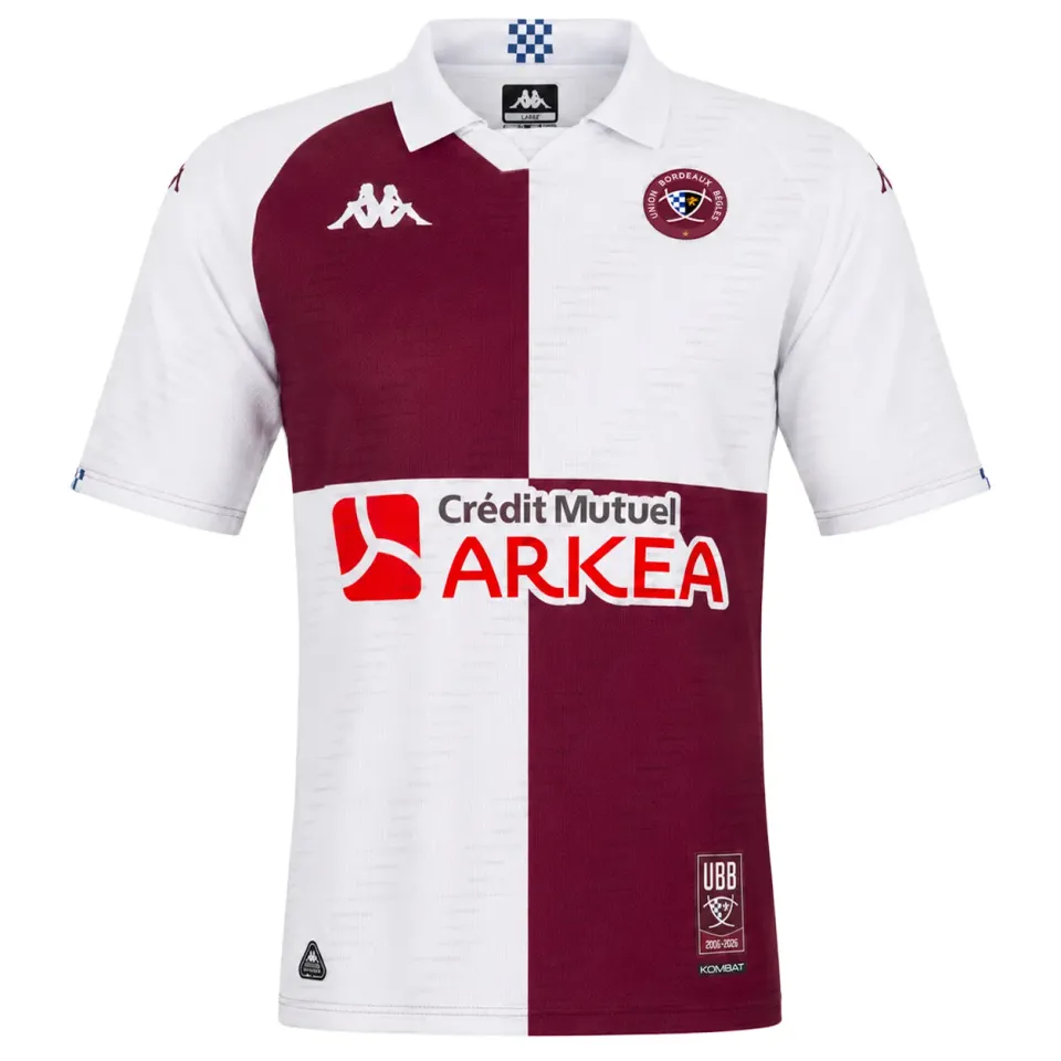 Robe di Kappa Kombat Pro Away UBB maillot homme blanc