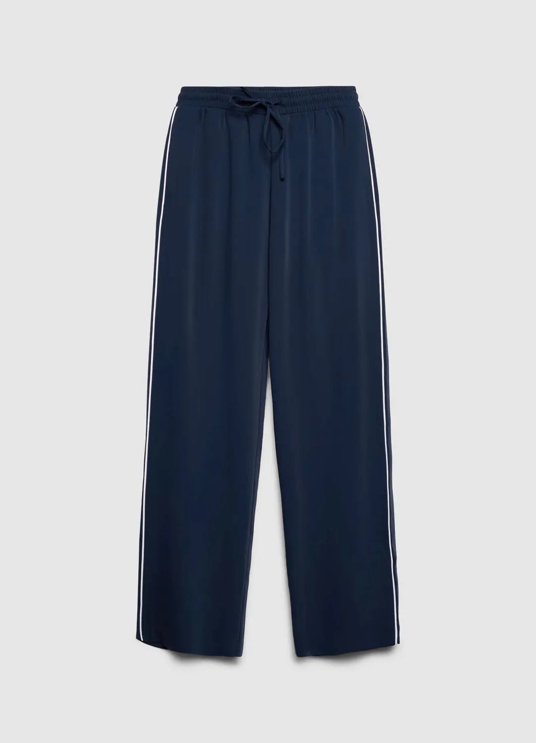 Calliope pantalon profils contraste femme coupe droite