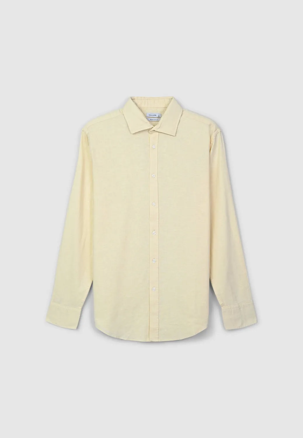 Calliope chemise lin homme manches longues
