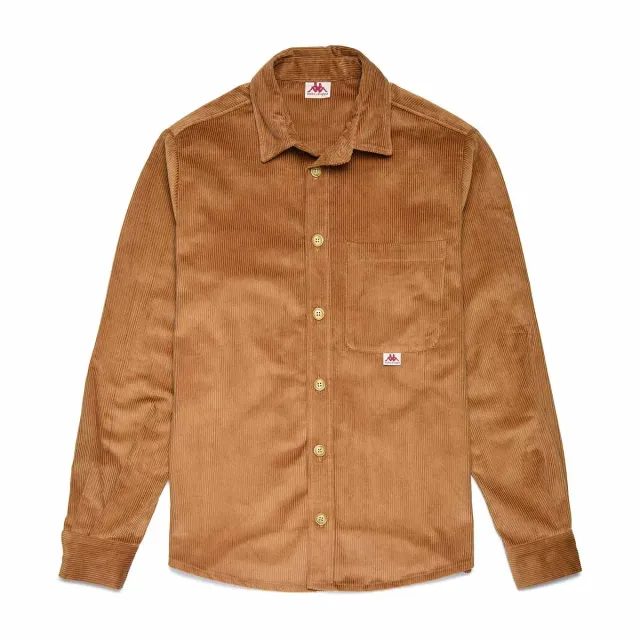 Robe di Kappa Elgafar chemise marron velours