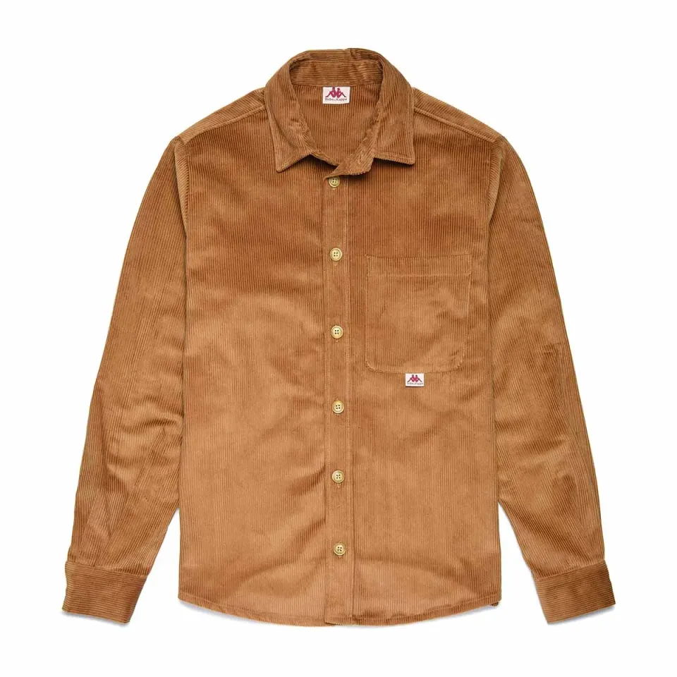 Robe di Kappa Elgafar chemise marron velours