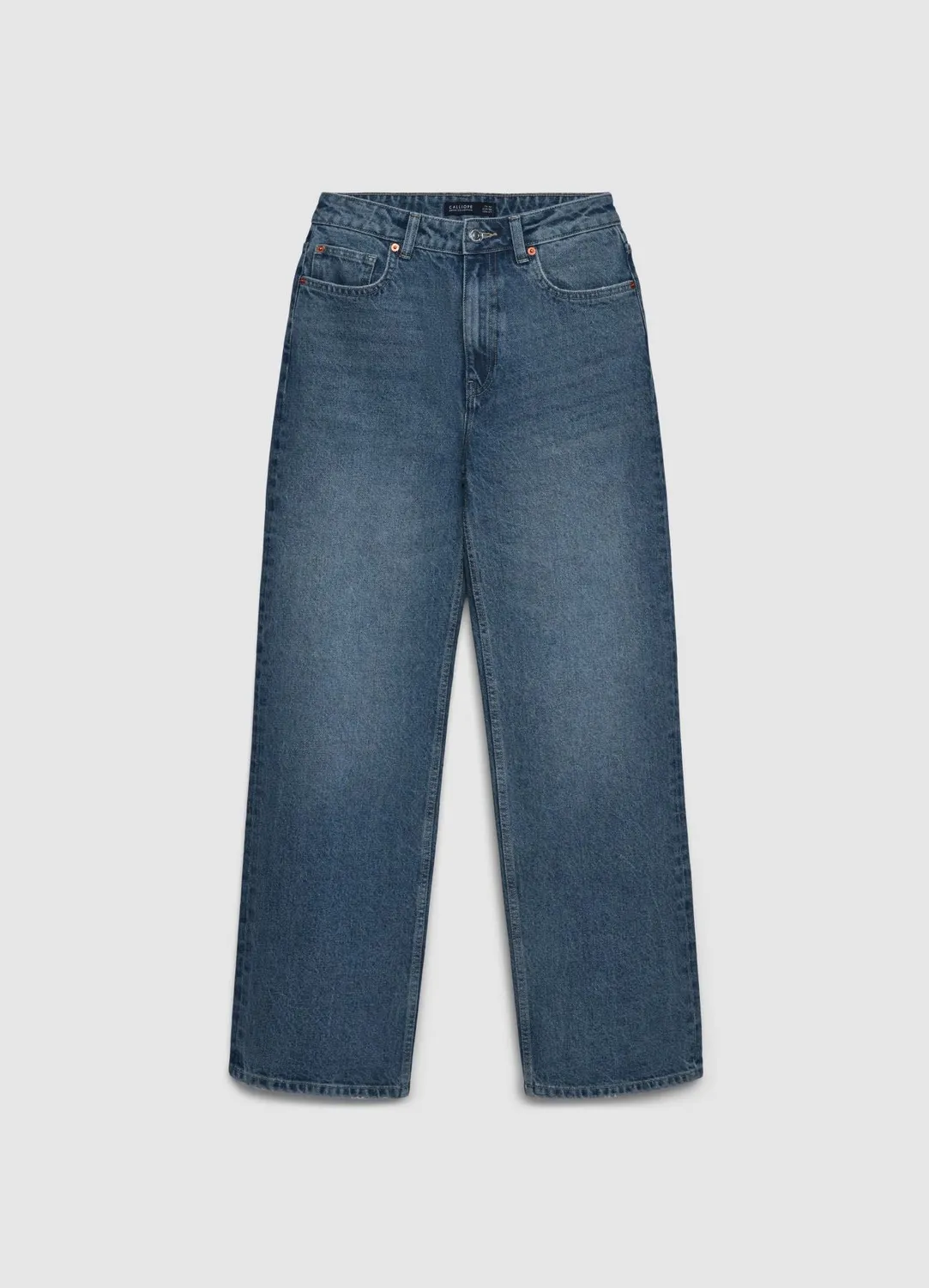 Calliope Jean wide leg femme 42 taille haute 5 poches