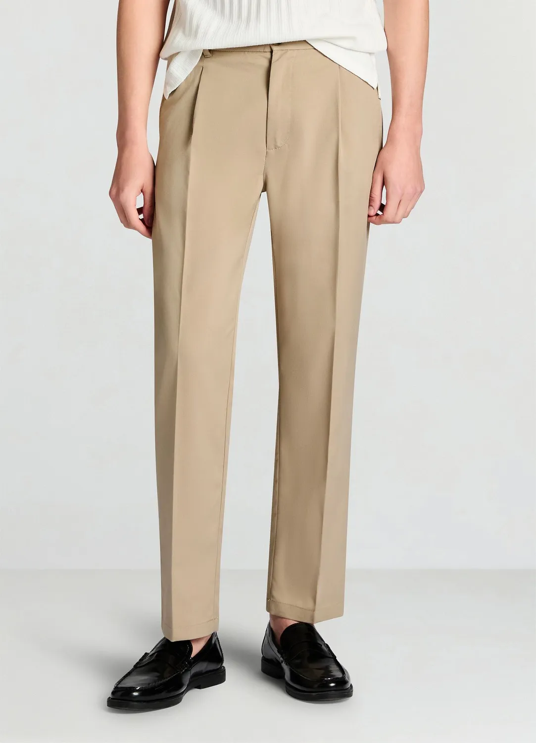 Calliope pantalon élastique homme uni regular