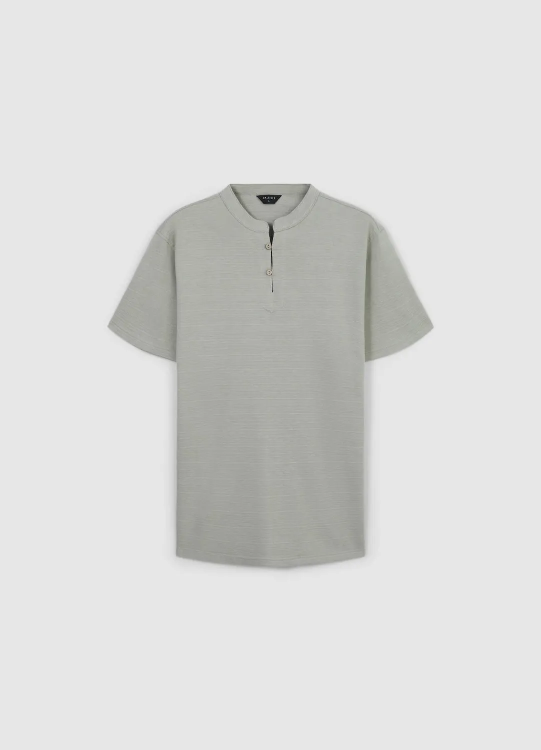 Calliope t-shirt col coréen homme coton