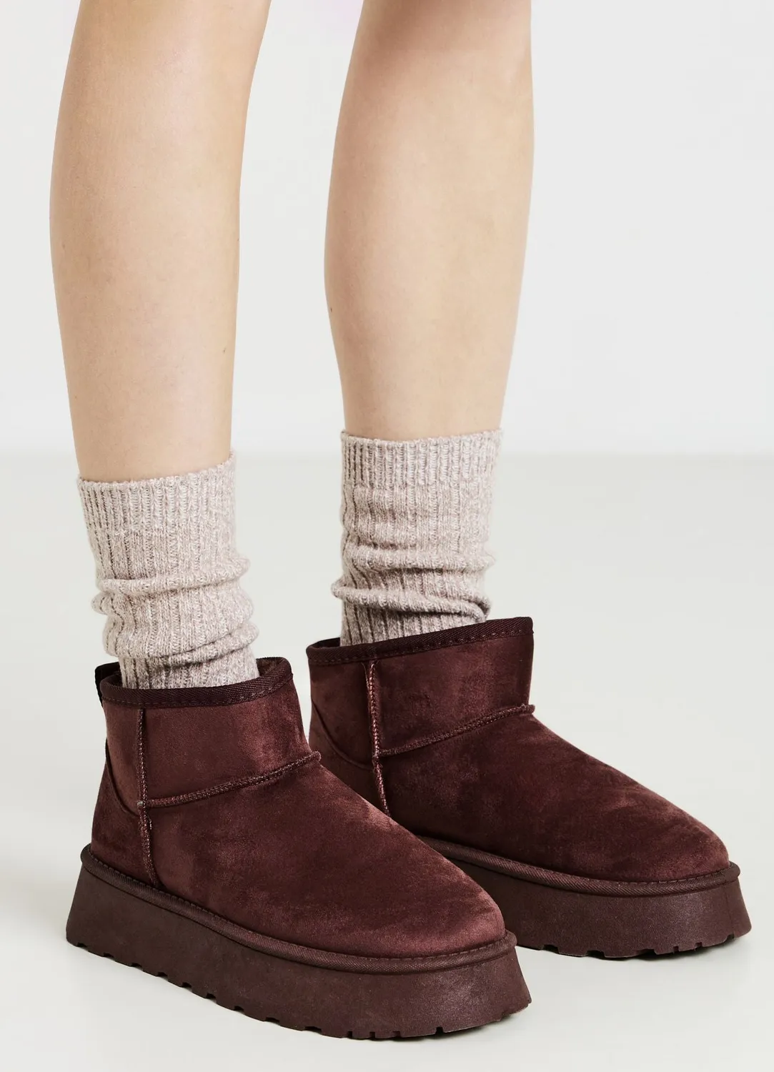 Calliope Bottines platform femme semelle épaisse