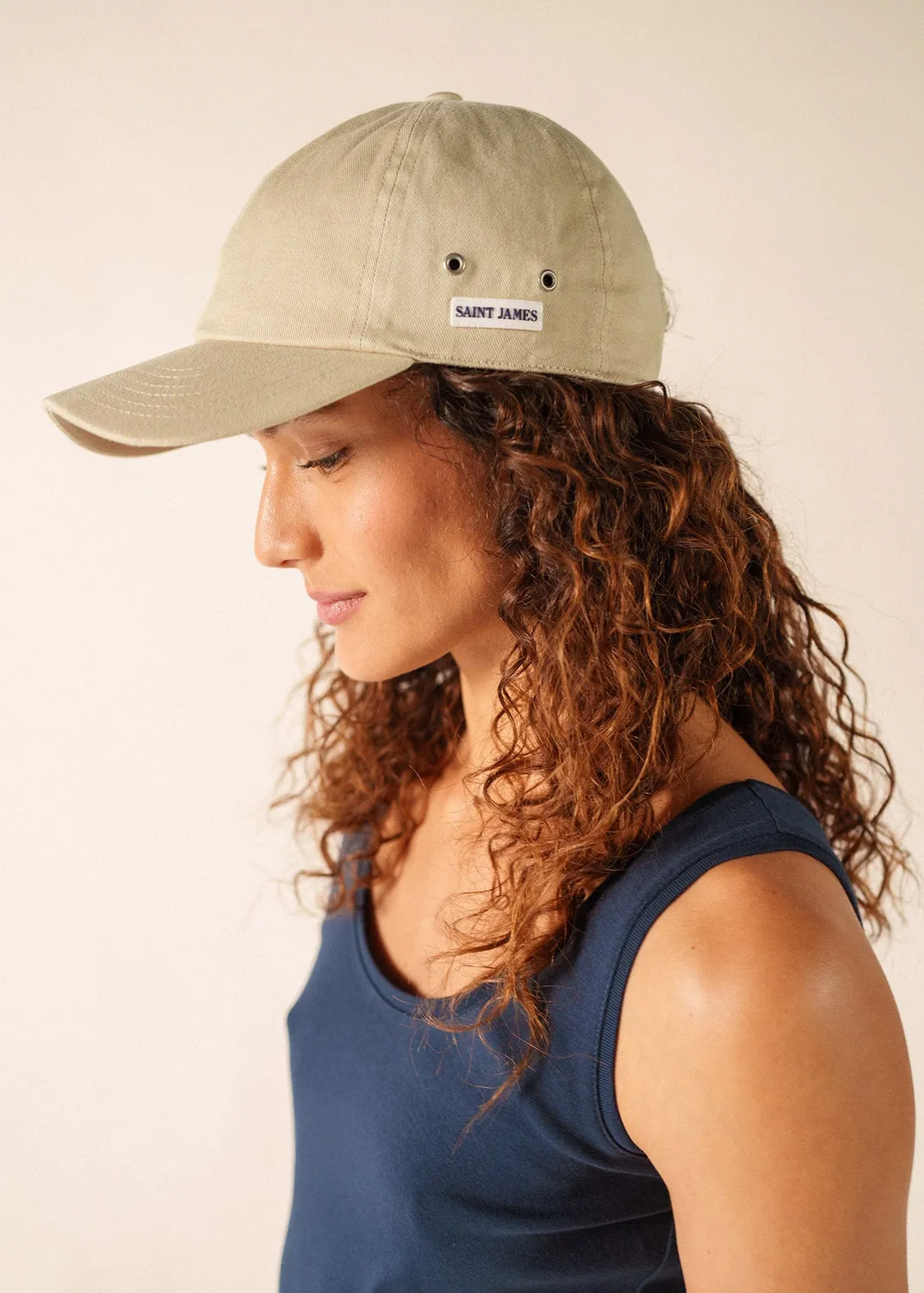 Saint James Casquette Toile Coton Ficelle Taille Unique