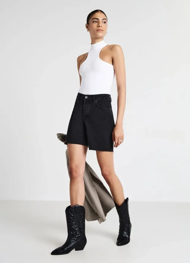 Calliope Body Épaules Dénudées body femme col haut