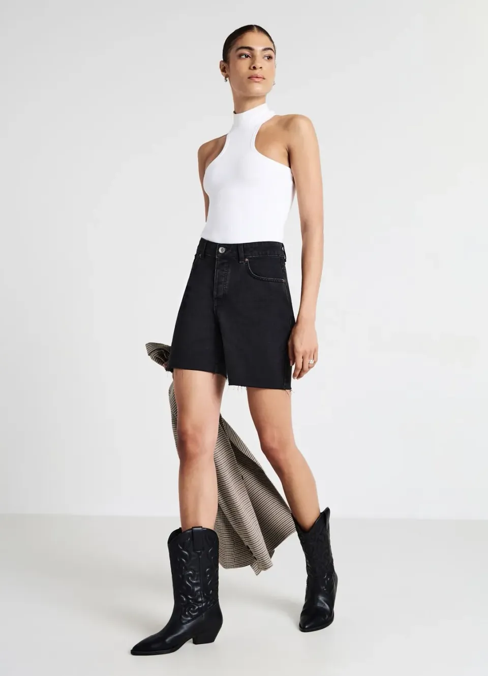 Calliope Body Épaules Dénudées body femme col haut