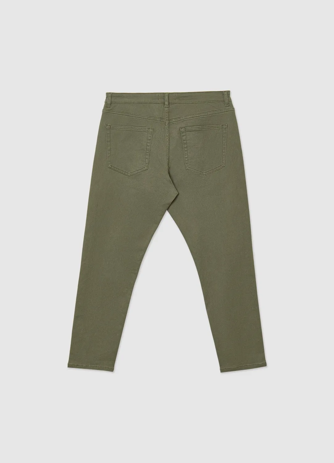 Calliope pantalon cropped homme coton uni