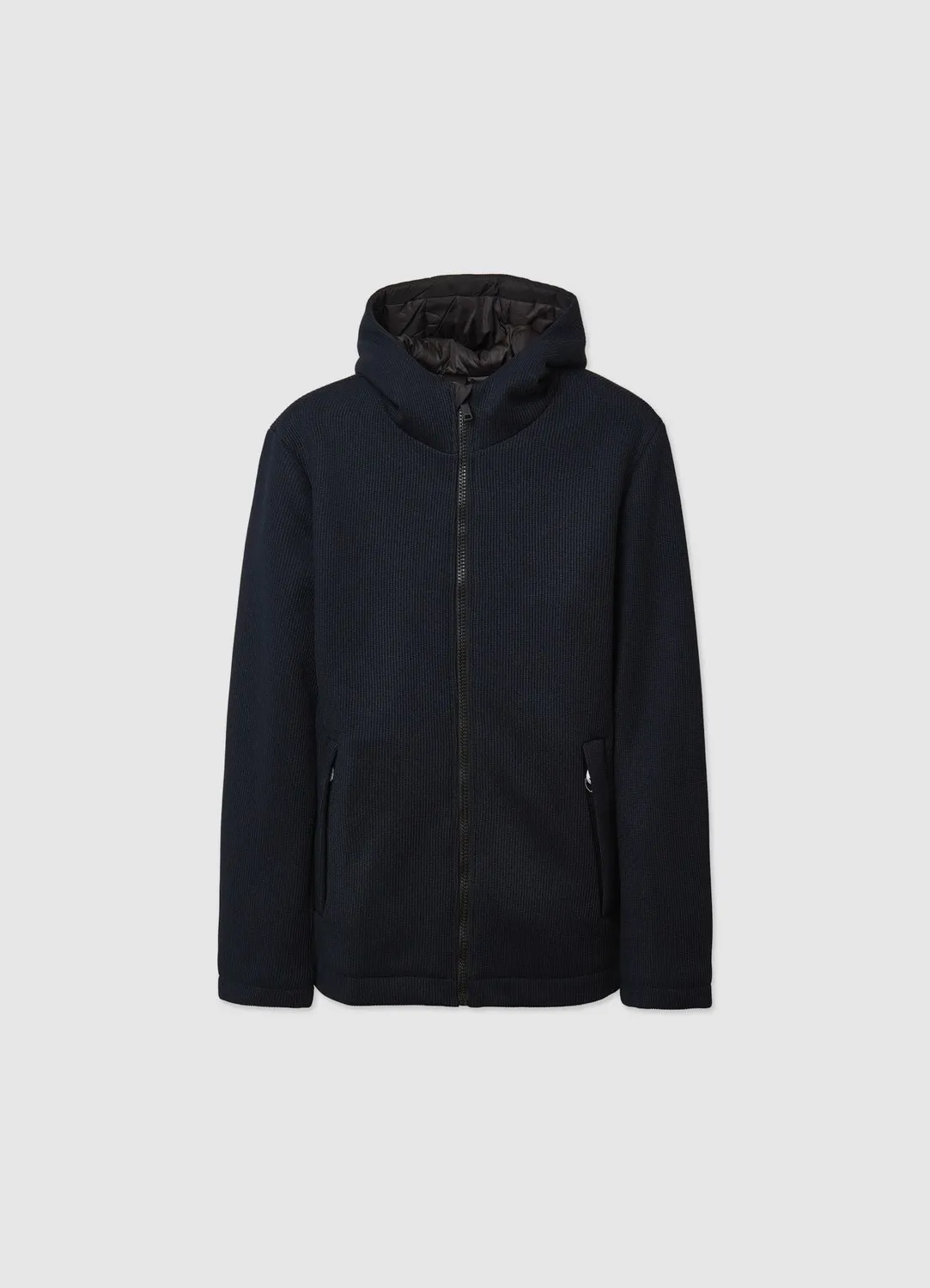 Calliope blouson homme matelassé capuche zip