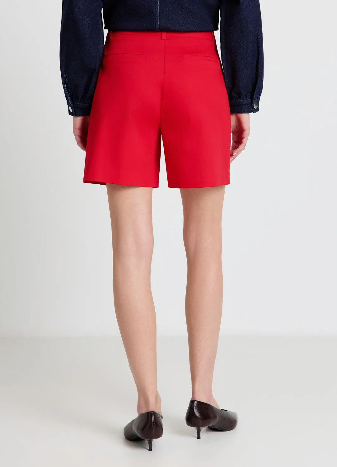 Calliope bermuda tailleur femme uni