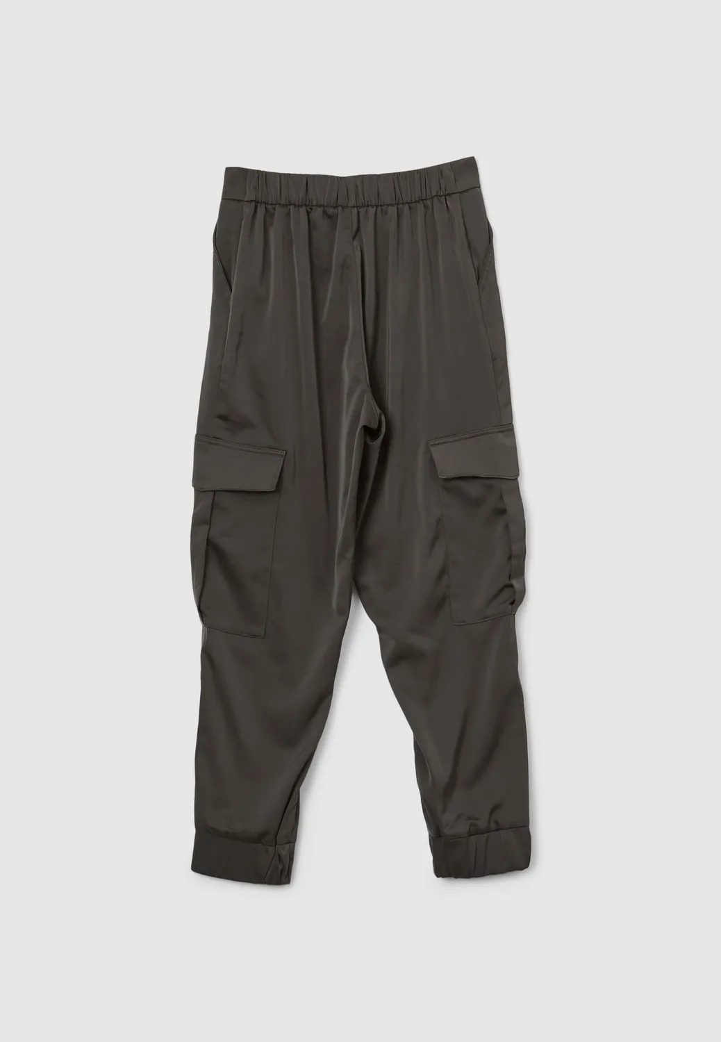 Calliope pantalon cargo satiné femme S regular