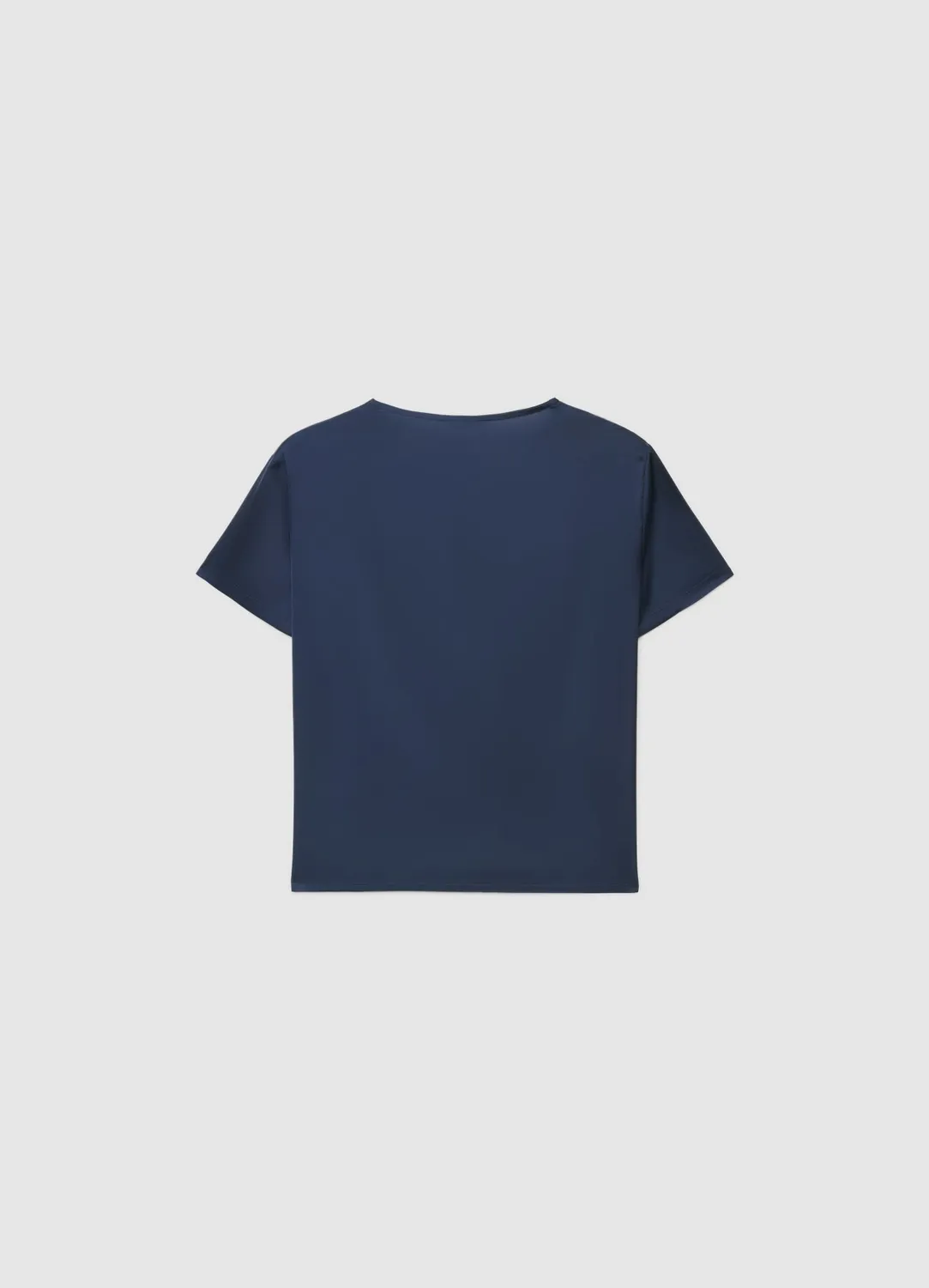 Calliope blouse femme unie manches courtes