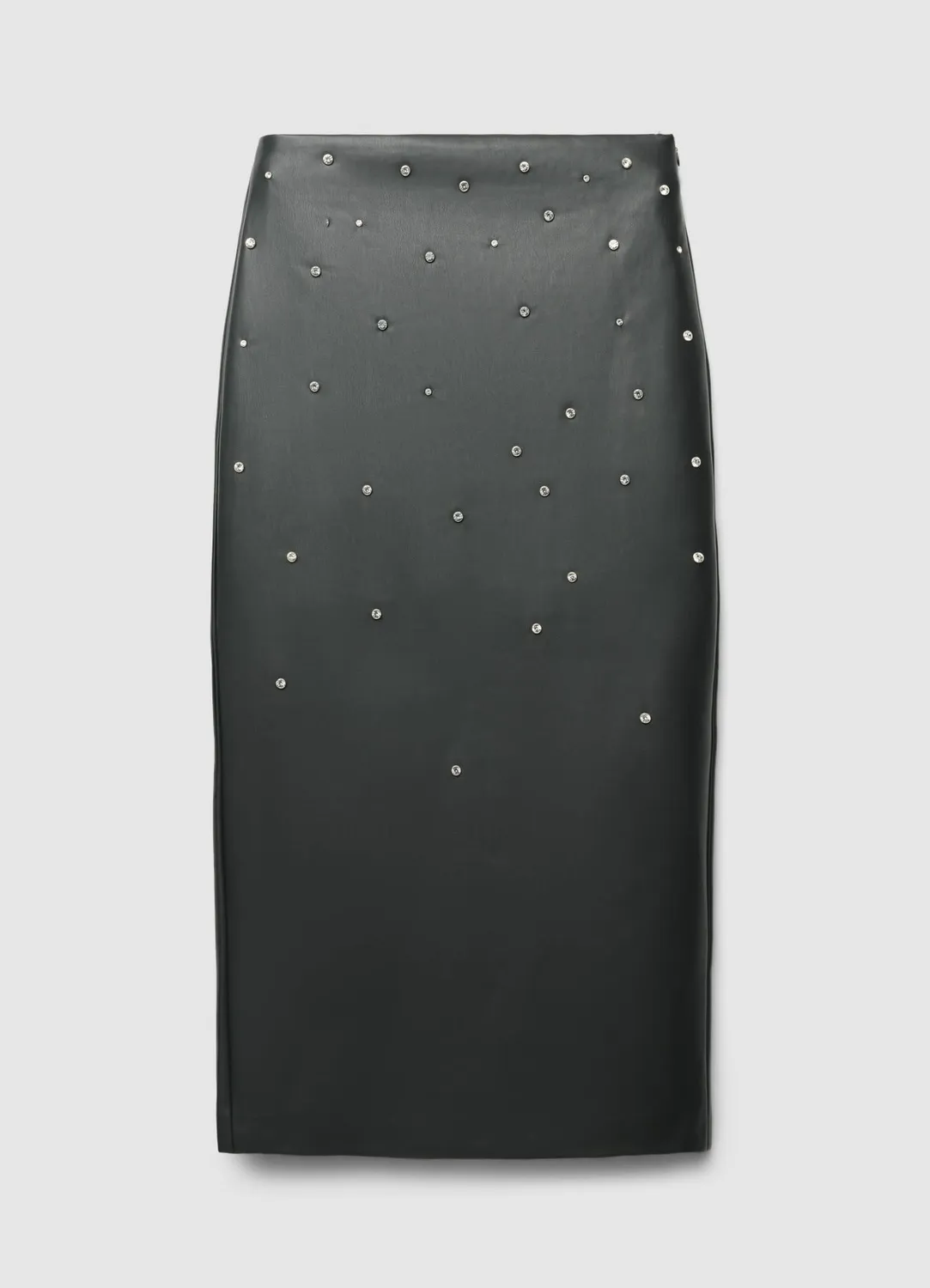 Calliope jupe midi femme strass fente dos