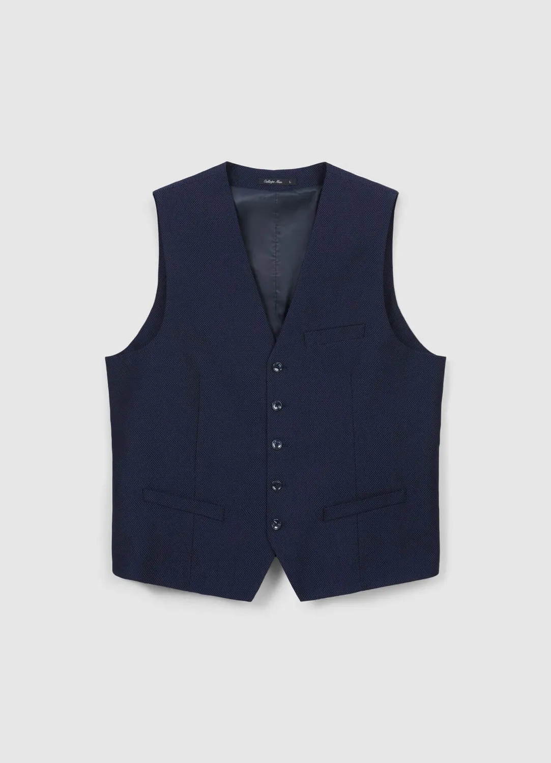 Calliope gilet costume homme boutonné