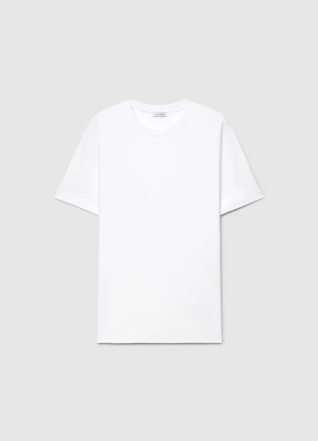 Calliope T-shirt homme col rond uni coton