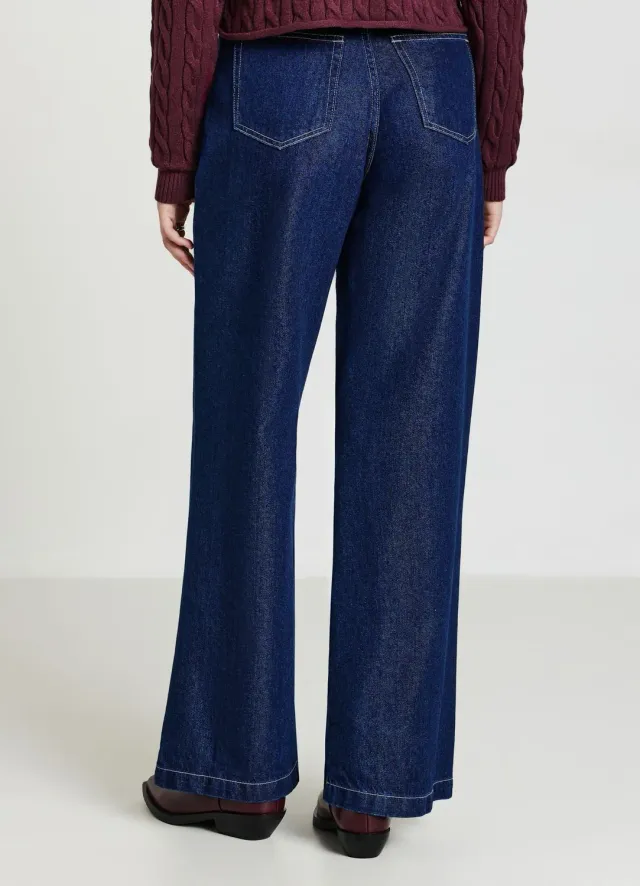 Calliope jean palazzo femme 42 boutons