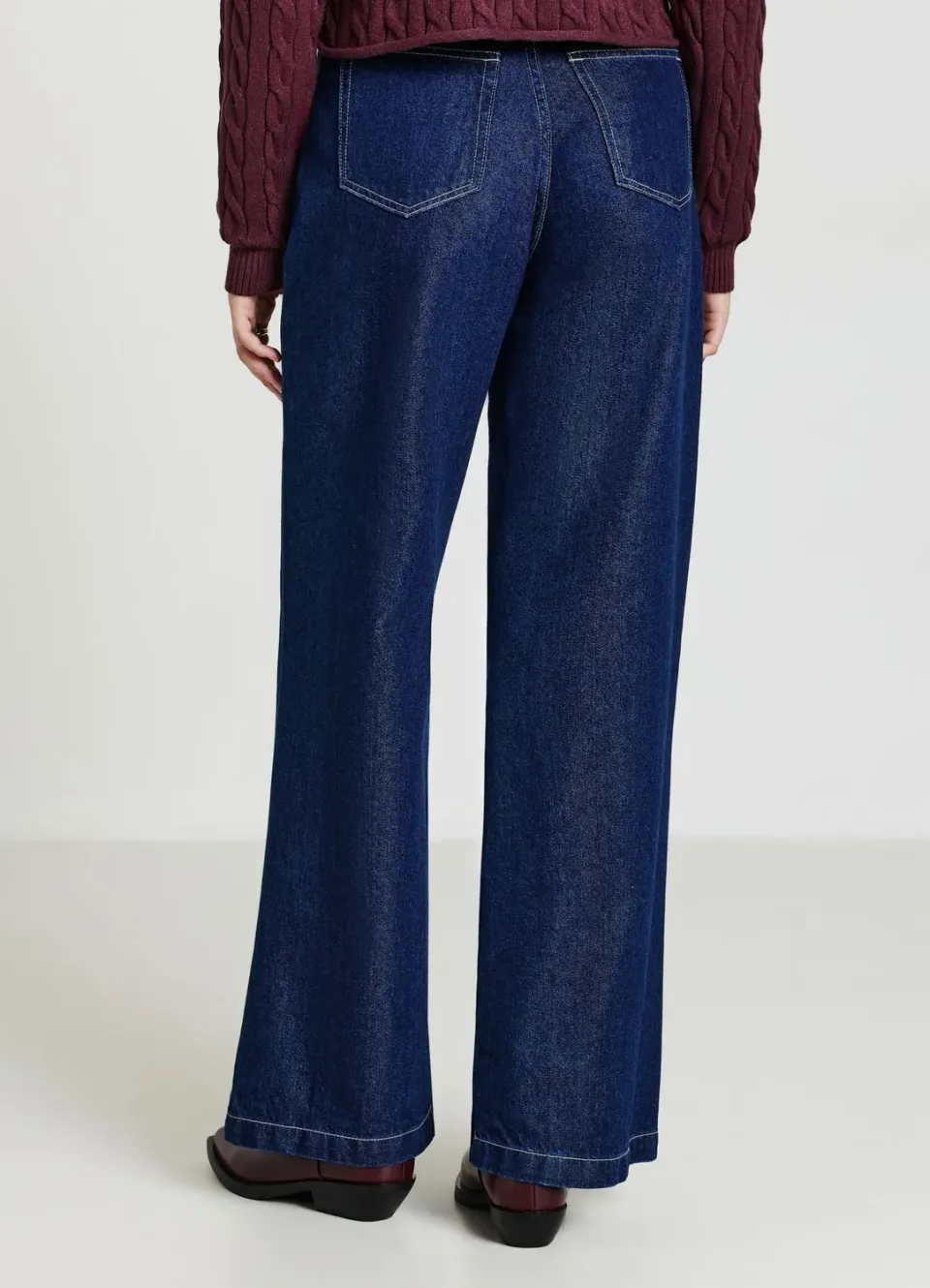 Calliope jean palazzo femme 42 boutons