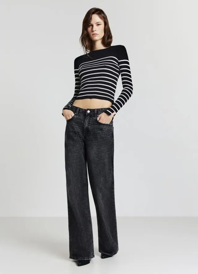 Calliope rayures pull femme col rond