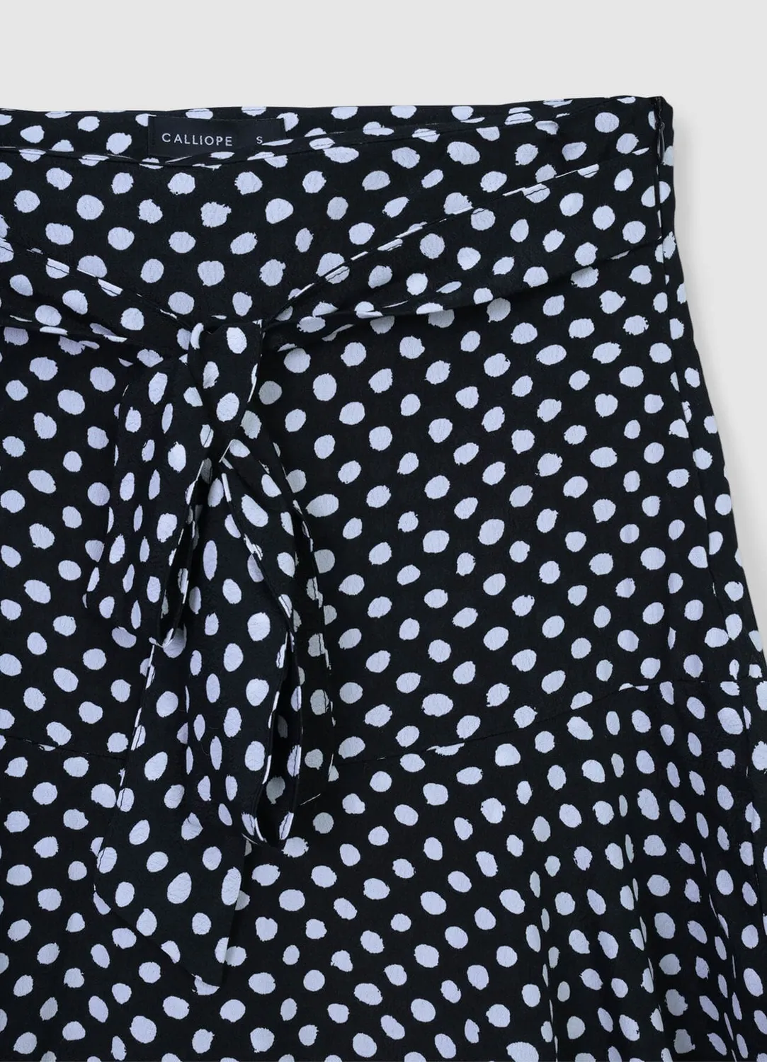 Calliope jupe-pantalon femme pois à volants