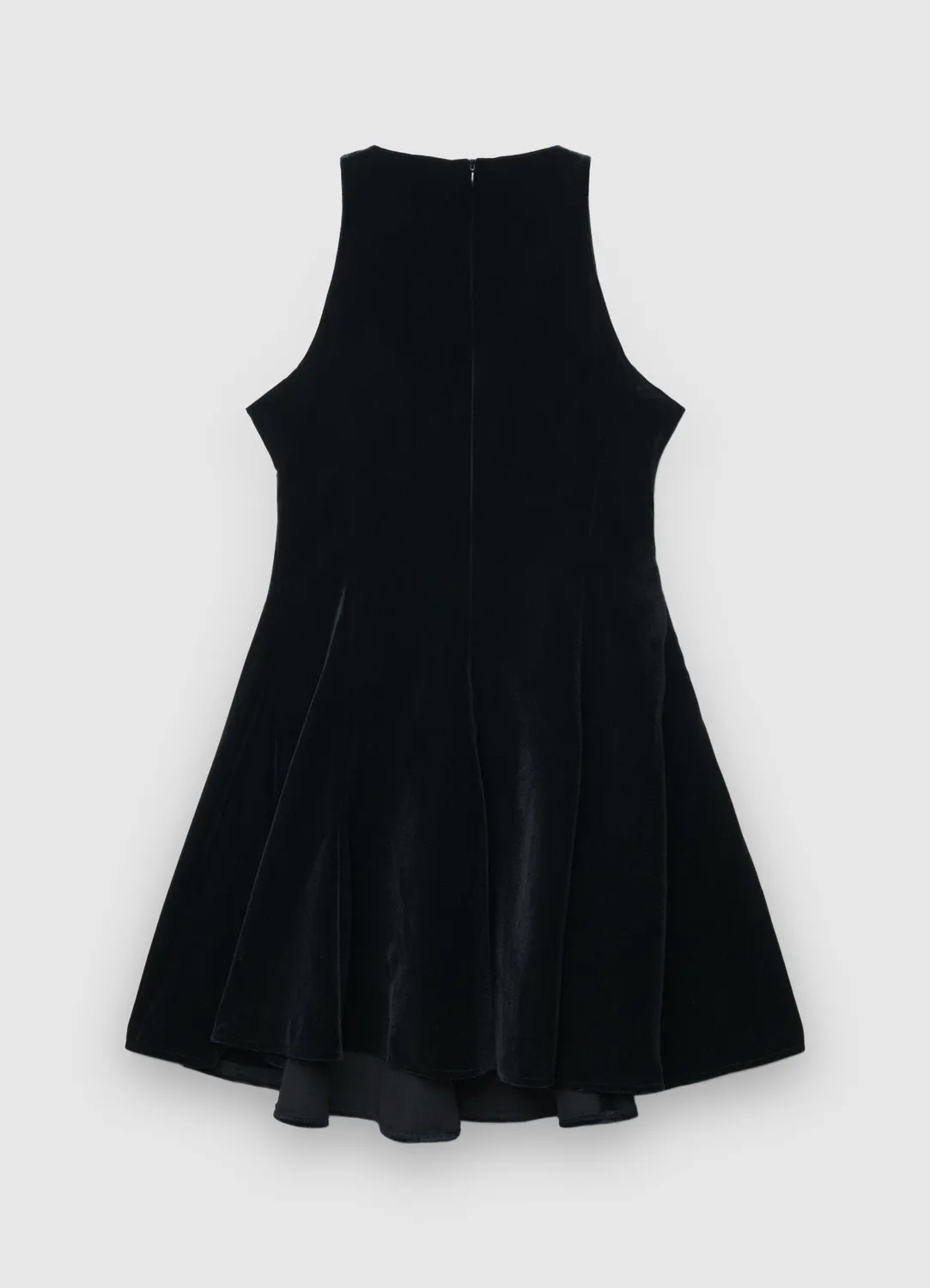 Calliope Ciniglia robe courte femme chenille sans manches