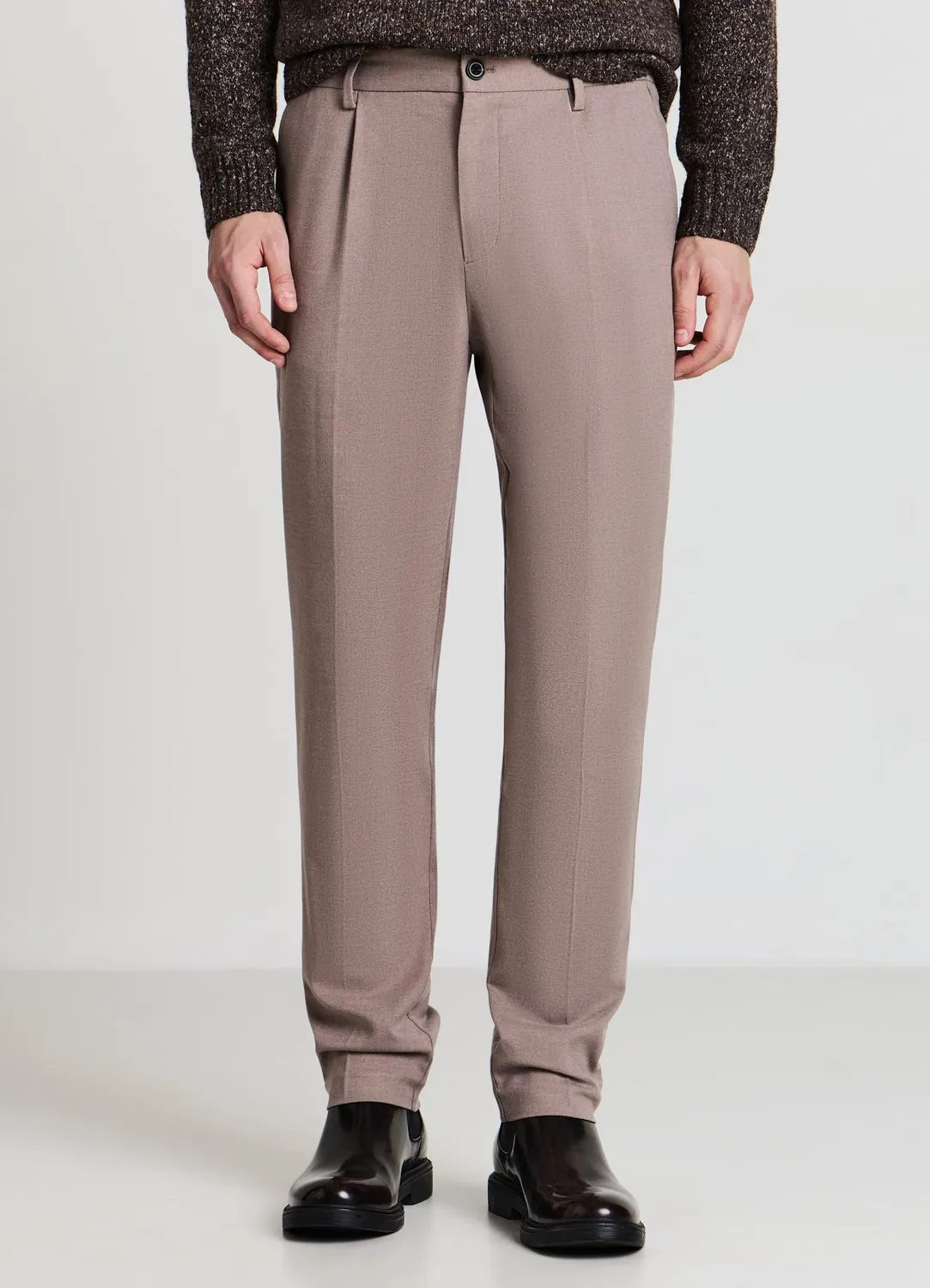 Calliope chino pantalon homme taille élastique
