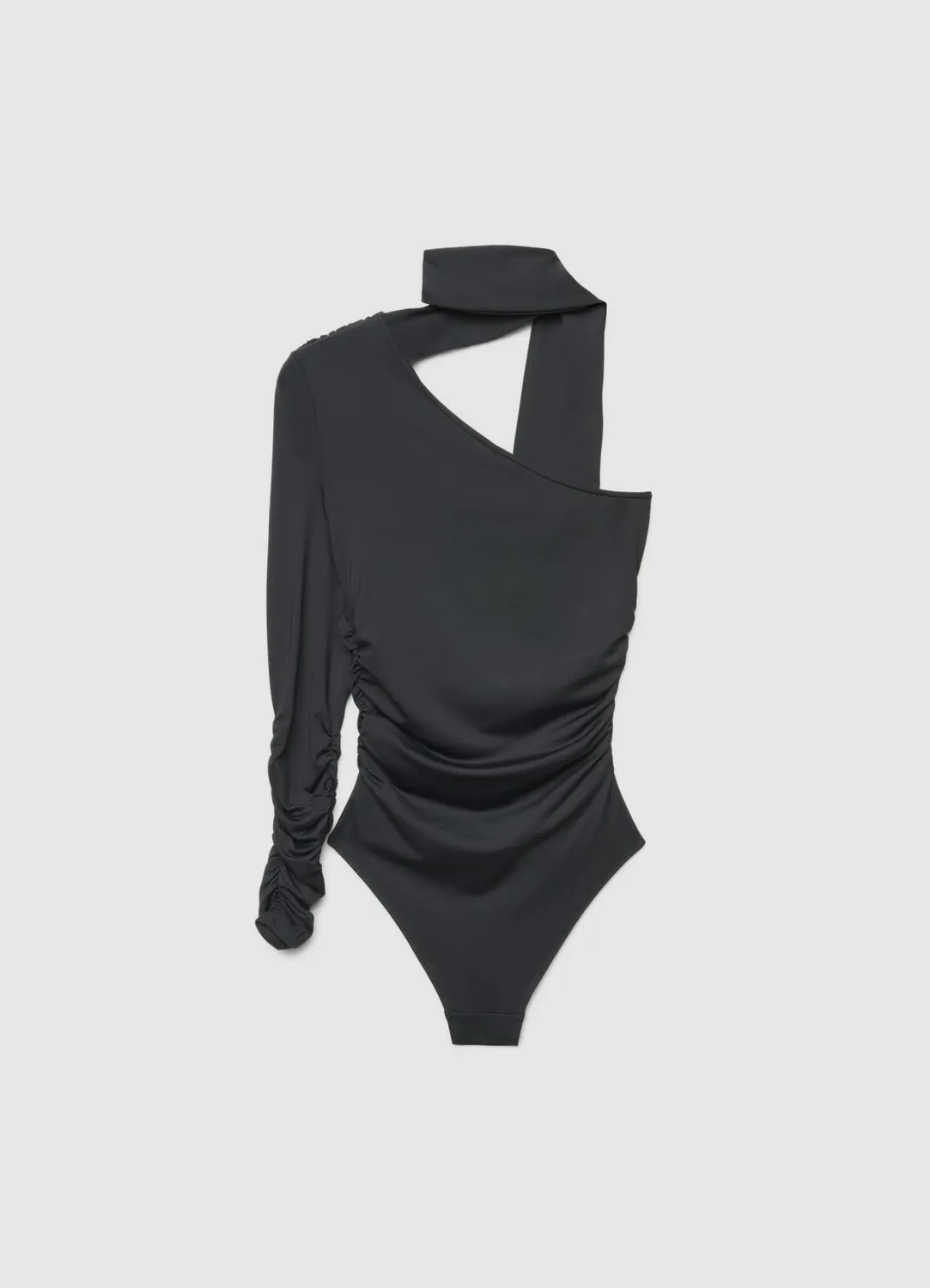 Calliope Body monospalla body asymétrique femme soirée