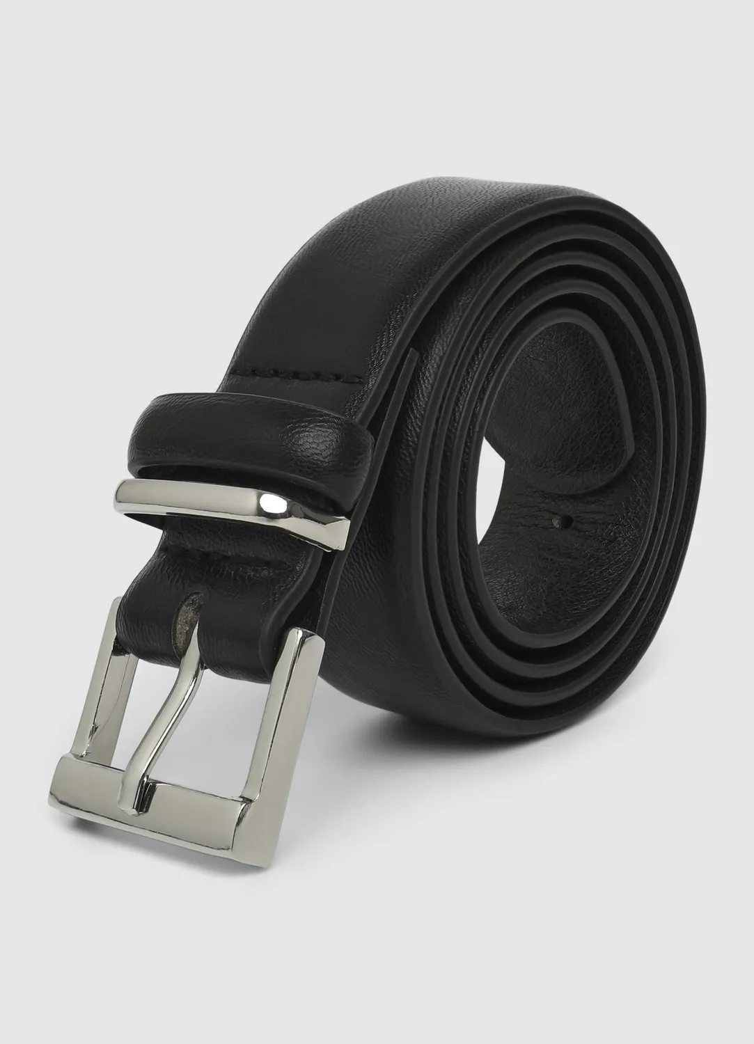 Calliope Ceinture fine femme boucle dorée effet daim