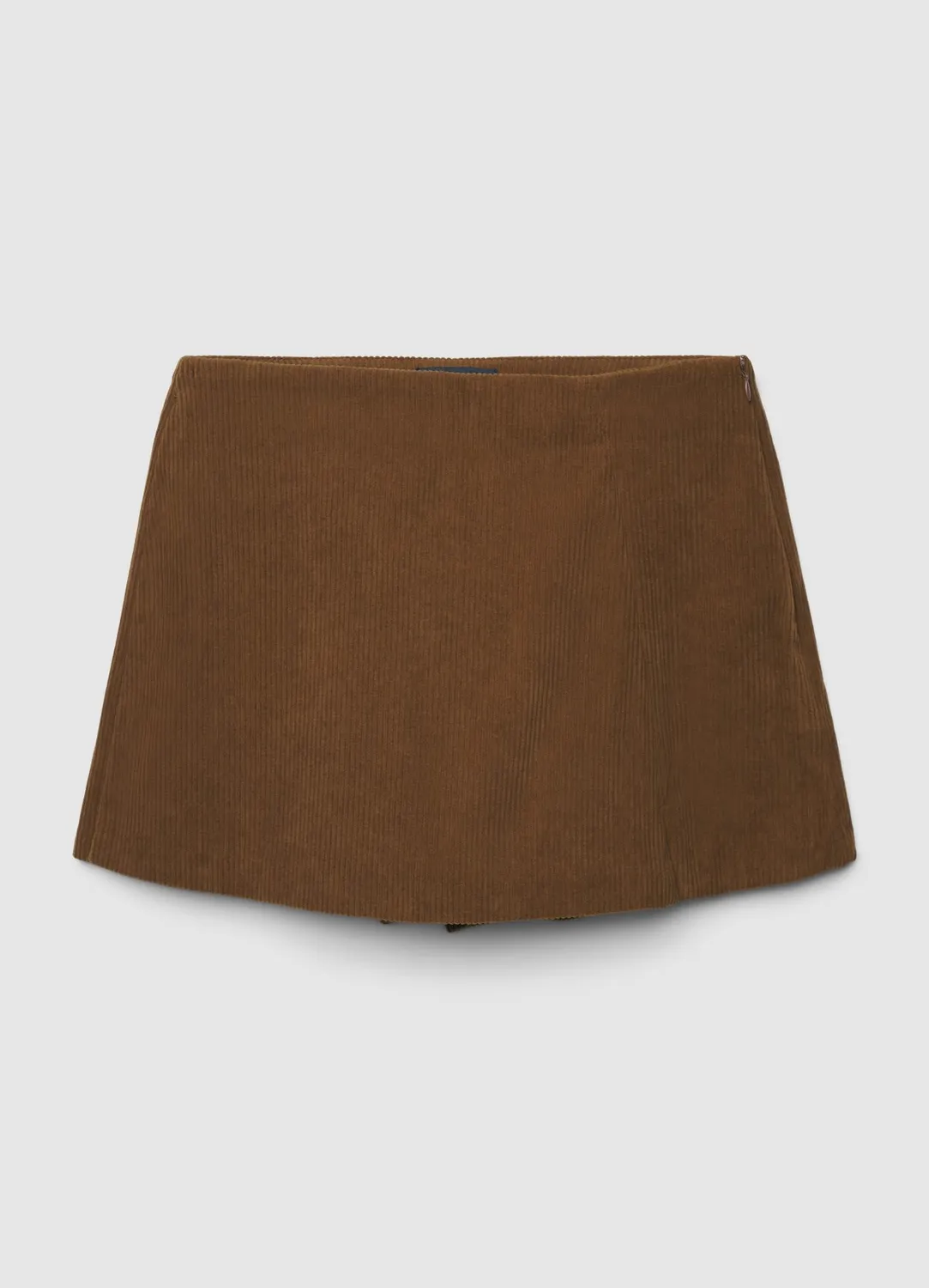 Calliope Velours jupe-culotte femme fentes latérales